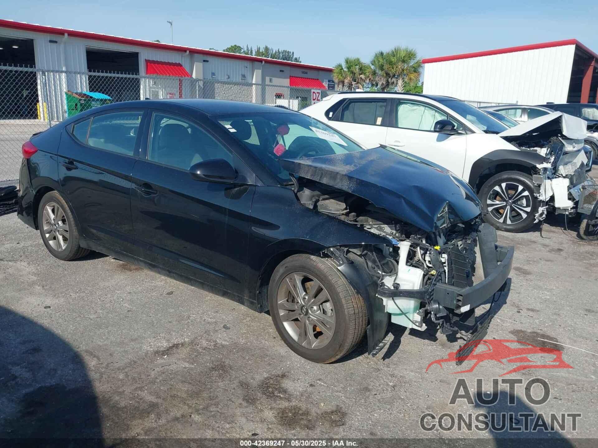 HYUNDAI ELANTRA 2018 - 5NPD84LF8JH219861