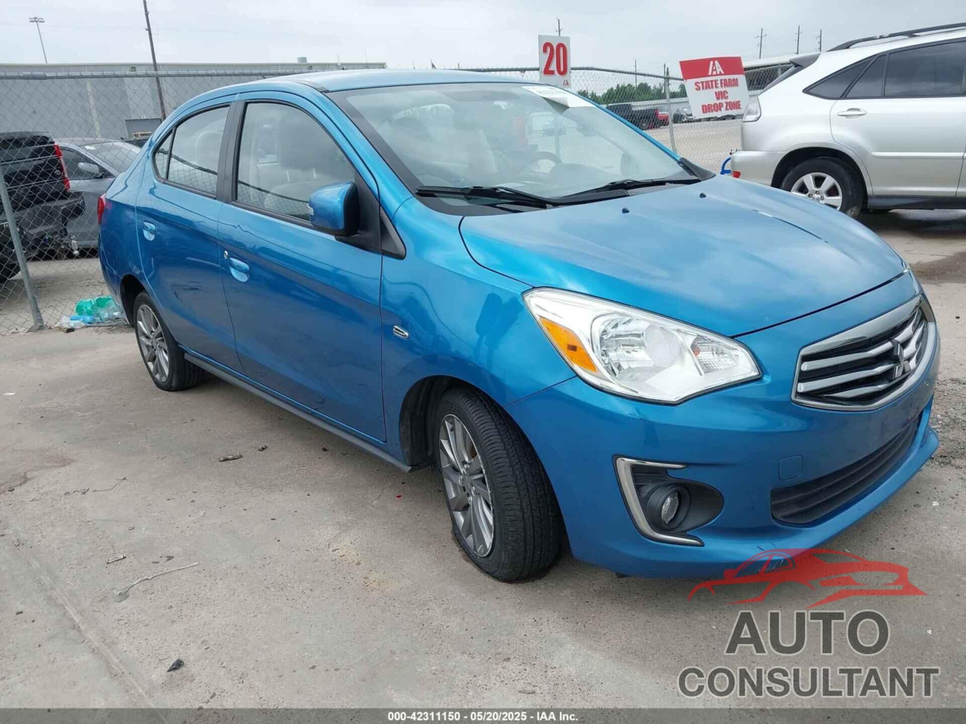 MITSUBISHI MIRAGE G4 2019 - ML32F4FJ3KHF12974