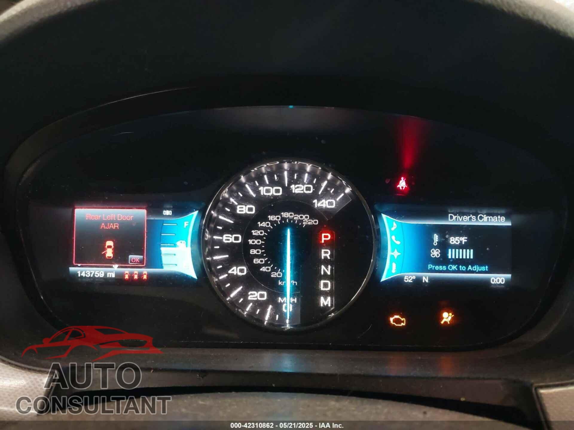 FORD EDGE 2012 - 2FMDK3JC2CBA55215