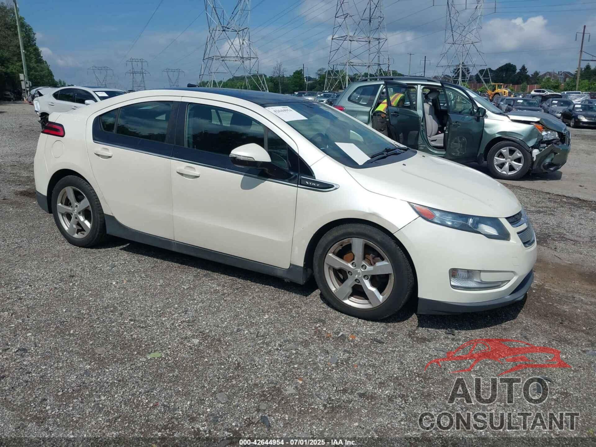 CHEVROLET VOLT 2011 - 1G1RC6E46BU103392