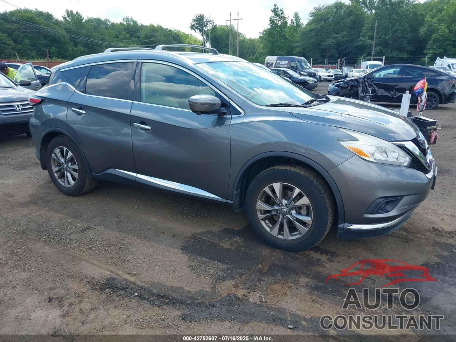 NISSAN MURANO 2016 - 5N1AZ2MH9GN131314