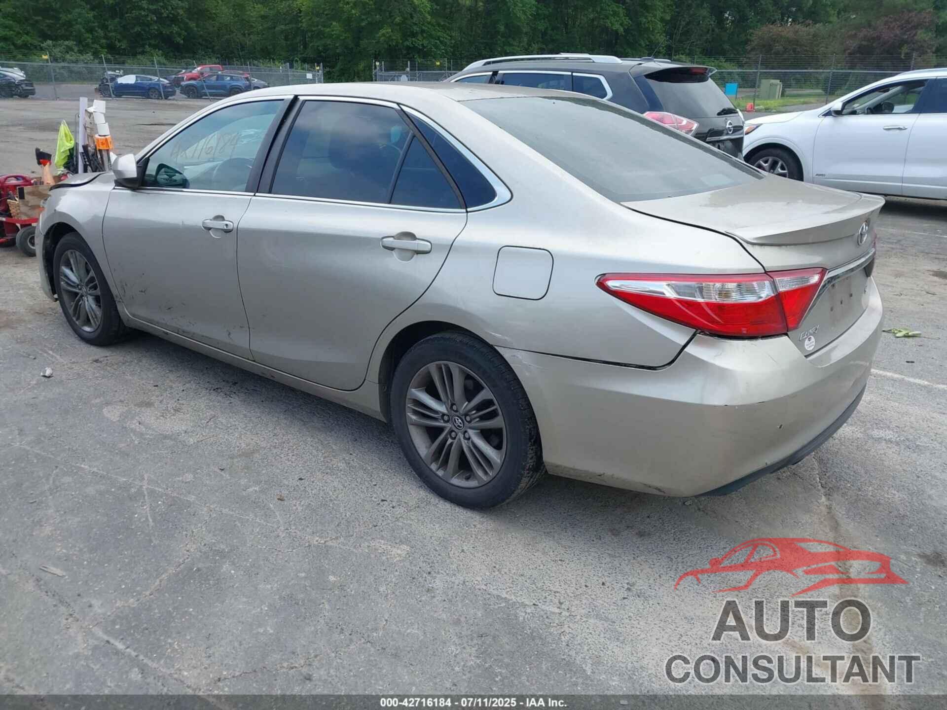 TOYOTA CAMRY 2016 - 4T1BF1FK5GU170682