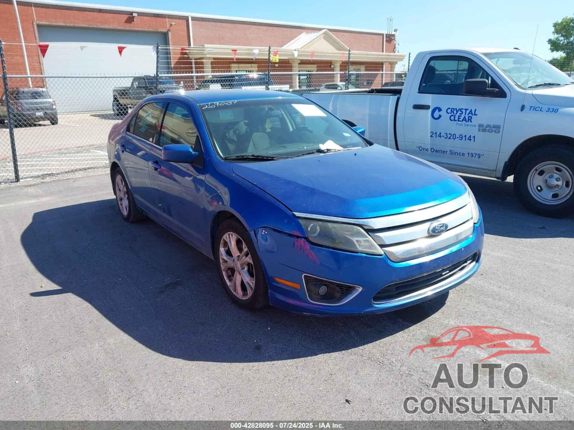 FORD FUSION 2012 - 3FAHP0HA4CR115867