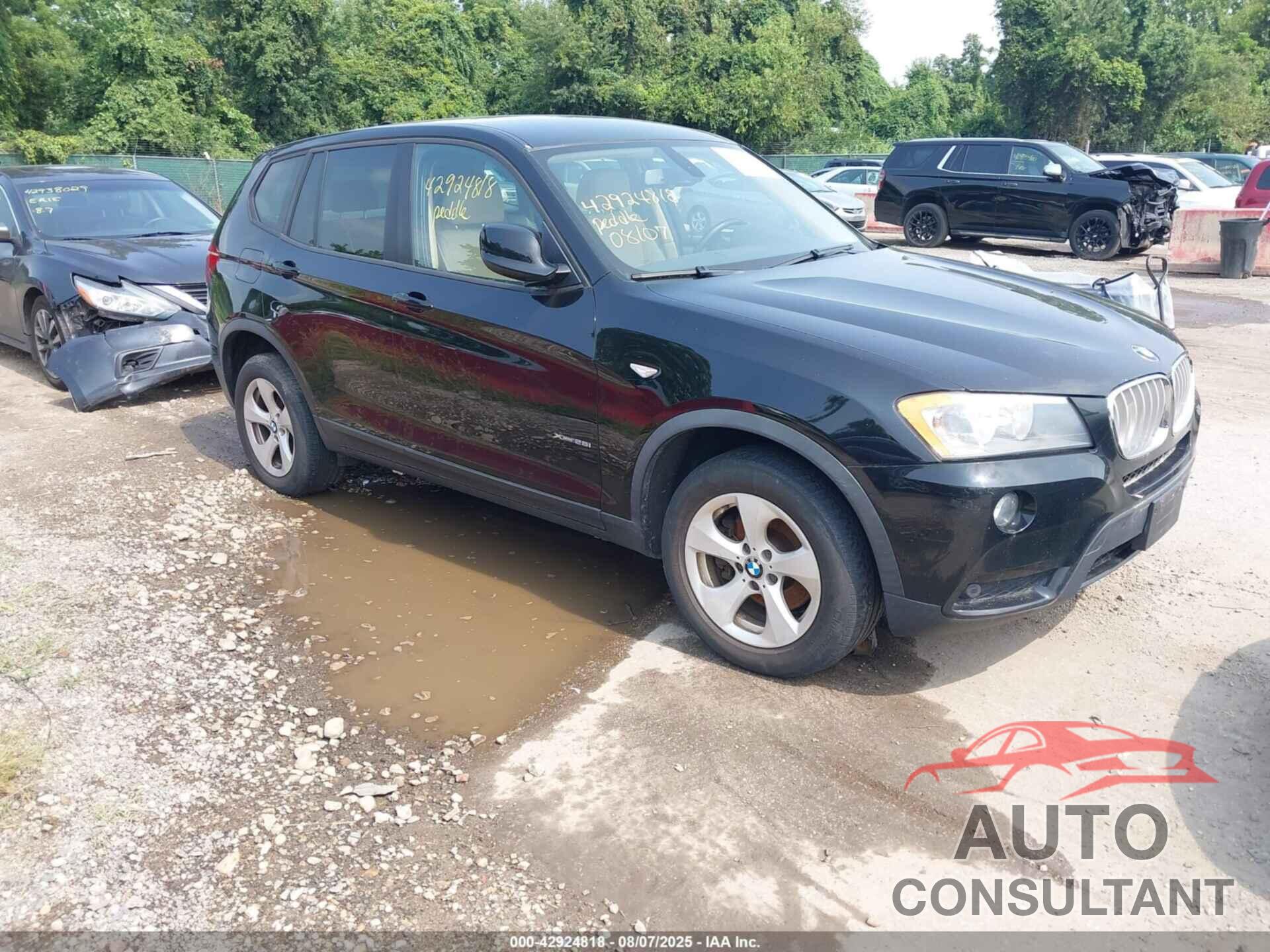 BMW X3 2012 - 5UXWX5C57CL723341