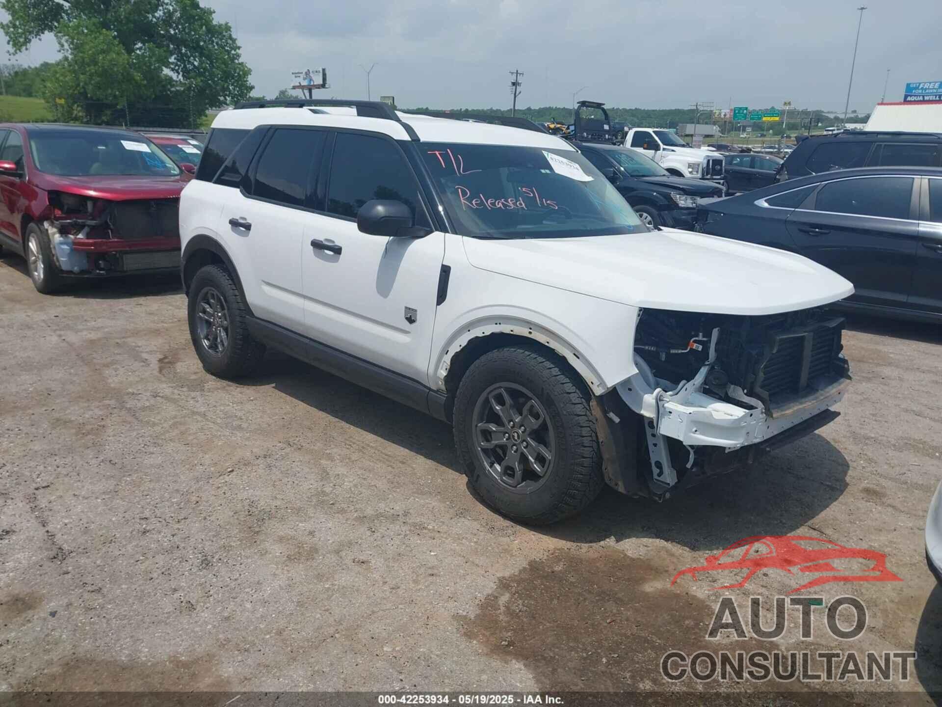 FORD BRONCO SPORT 2022 - 3FMCR9B60NRE09790
