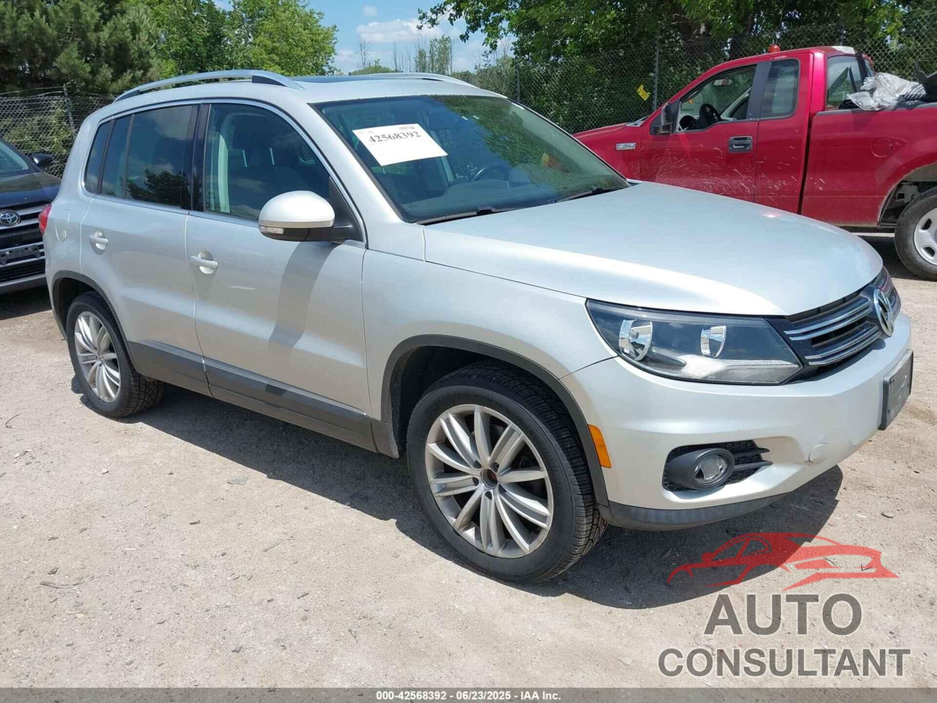 VOLKSWAGEN TIGUAN 2013 - WVGBV3AX3DW607824
