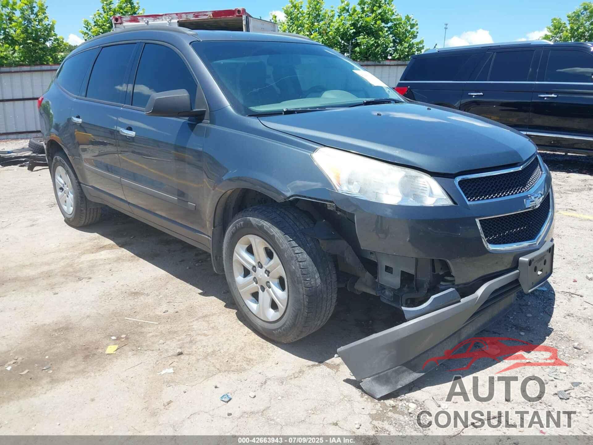 CHEVROLET TRAVERSE 2012 - 1GNKREED3CJ404312