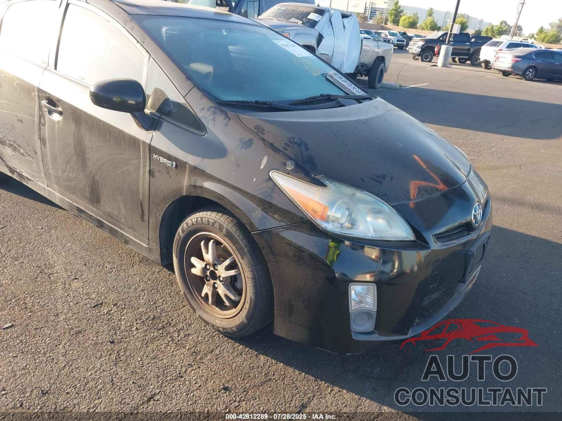 TOYOTA PRIUS 2011 - JTDKN3DU5B0264522