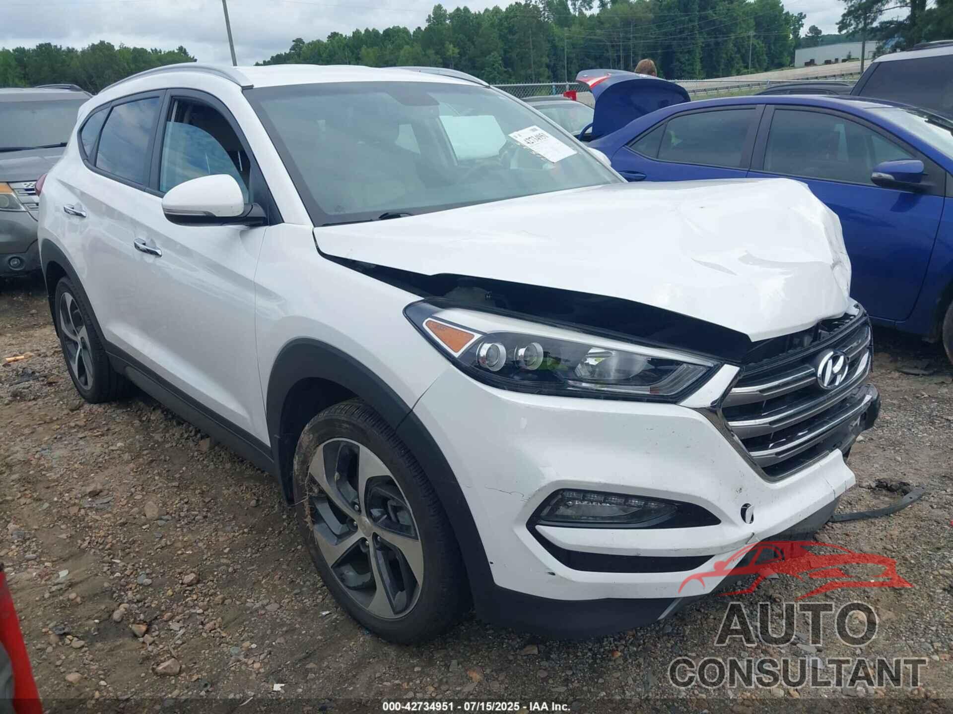 HYUNDAI TUCSON 2016 - KM8J33A26GU254257