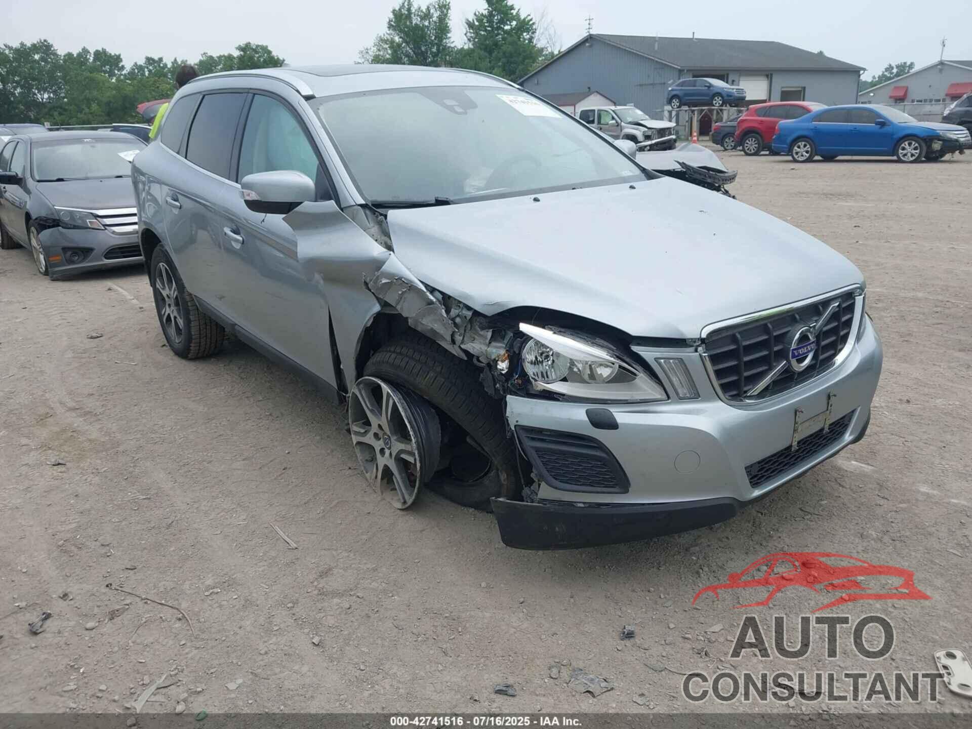 VOLVO XC60 2013 - YV4902DZ7D2452157