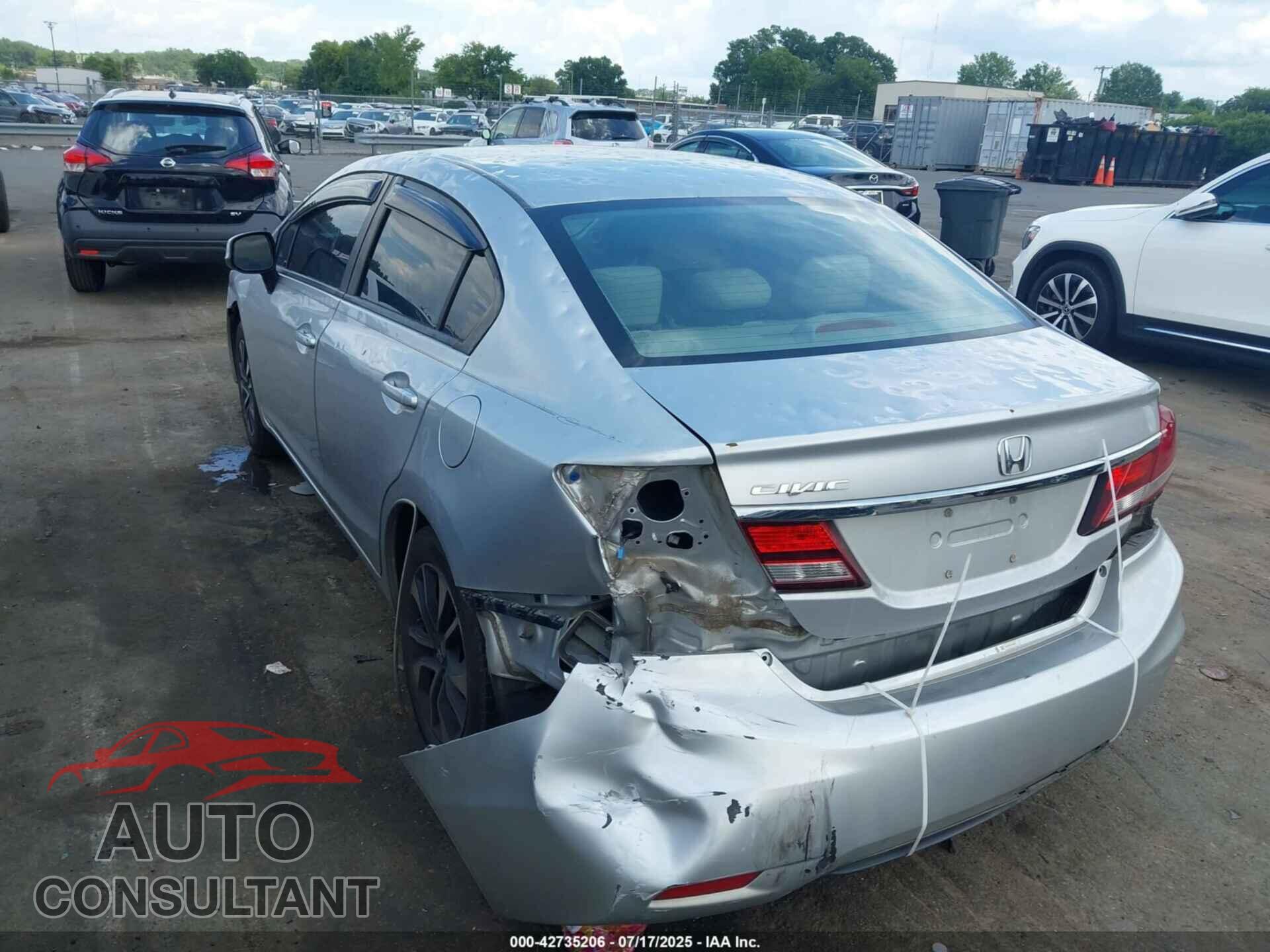 HONDA CIVIC 2013 - 19XFB2F94DE089803