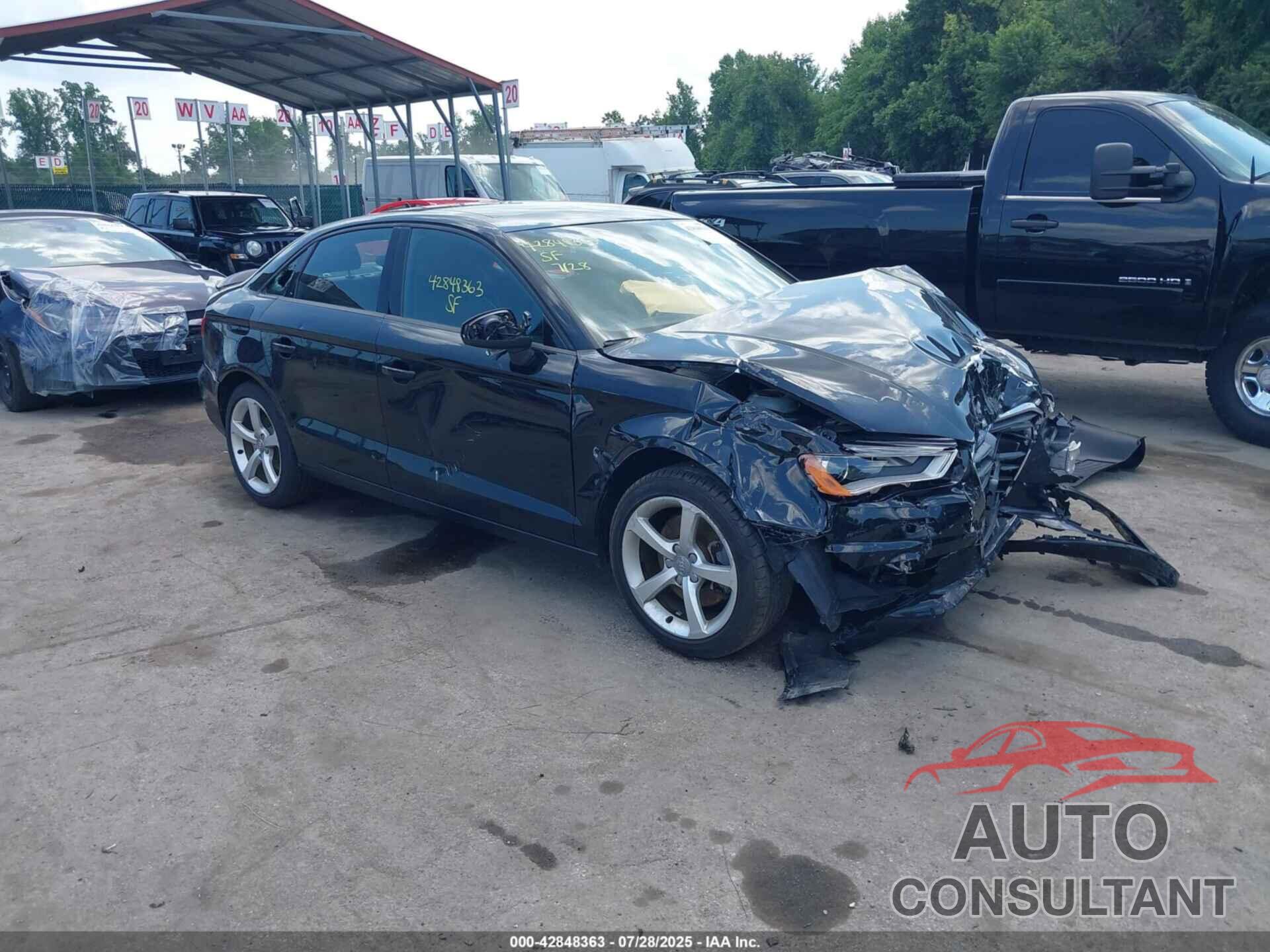 AUDI A3 2015 - WAUBFGFF2F1140787