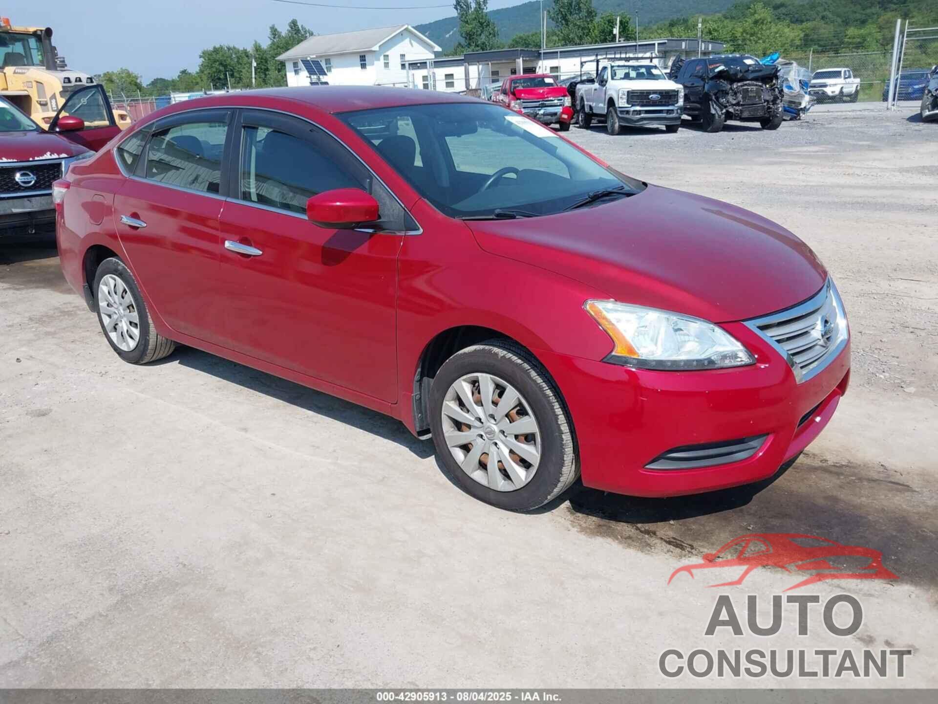 NISSAN SENTRA 2014 - 3N1AB7AP3EY333585