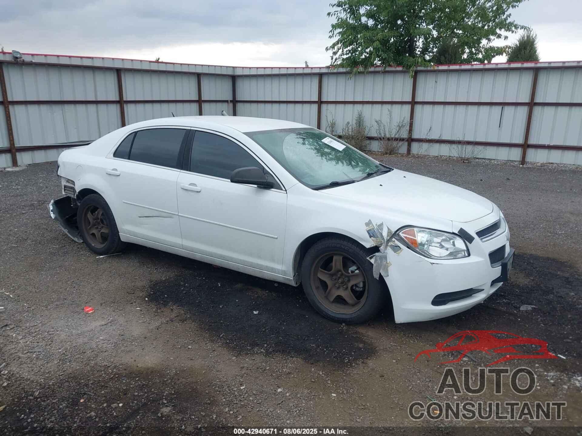 CHEVROLET MALIBU 2011 - 1G1ZB5E12BF163239