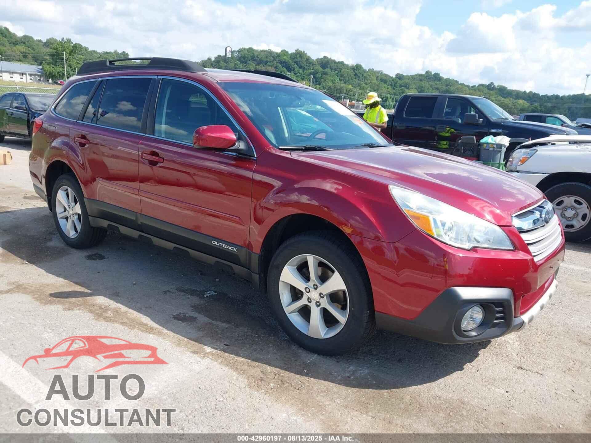 SUBARU OUTBACK 2013 - 4S4BRCPC8D3247105