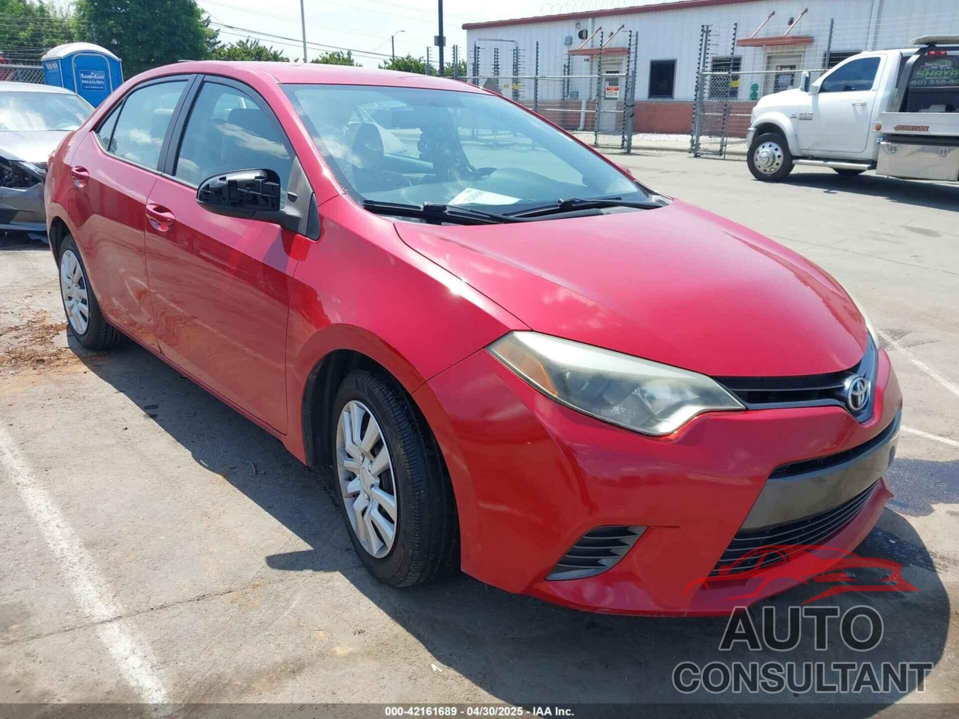 TOYOTA COROLLA 2016 - 2T1BURHE0GC619098