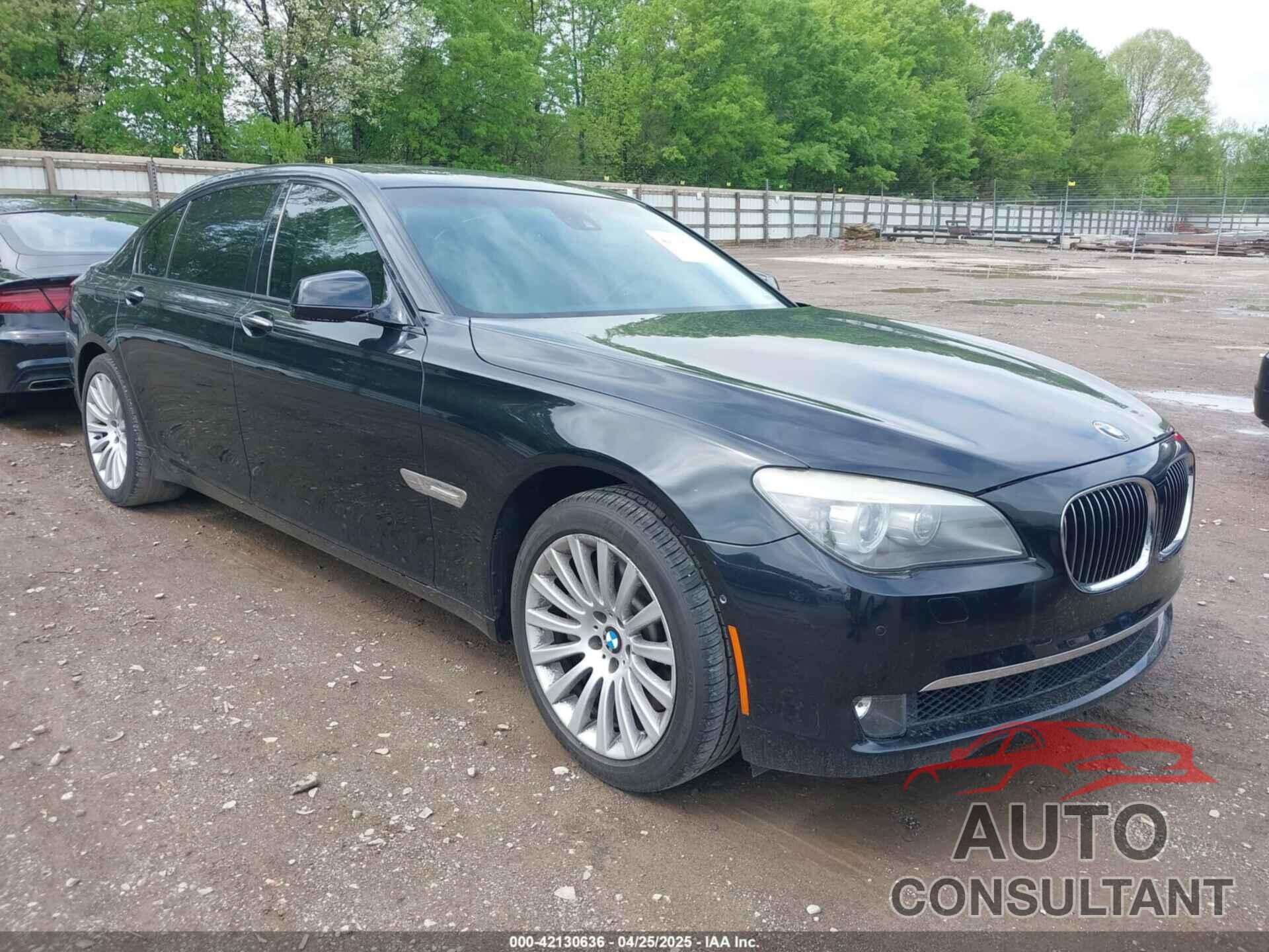 BMW 750LI 2010 - WBAKB8C55ACY63172