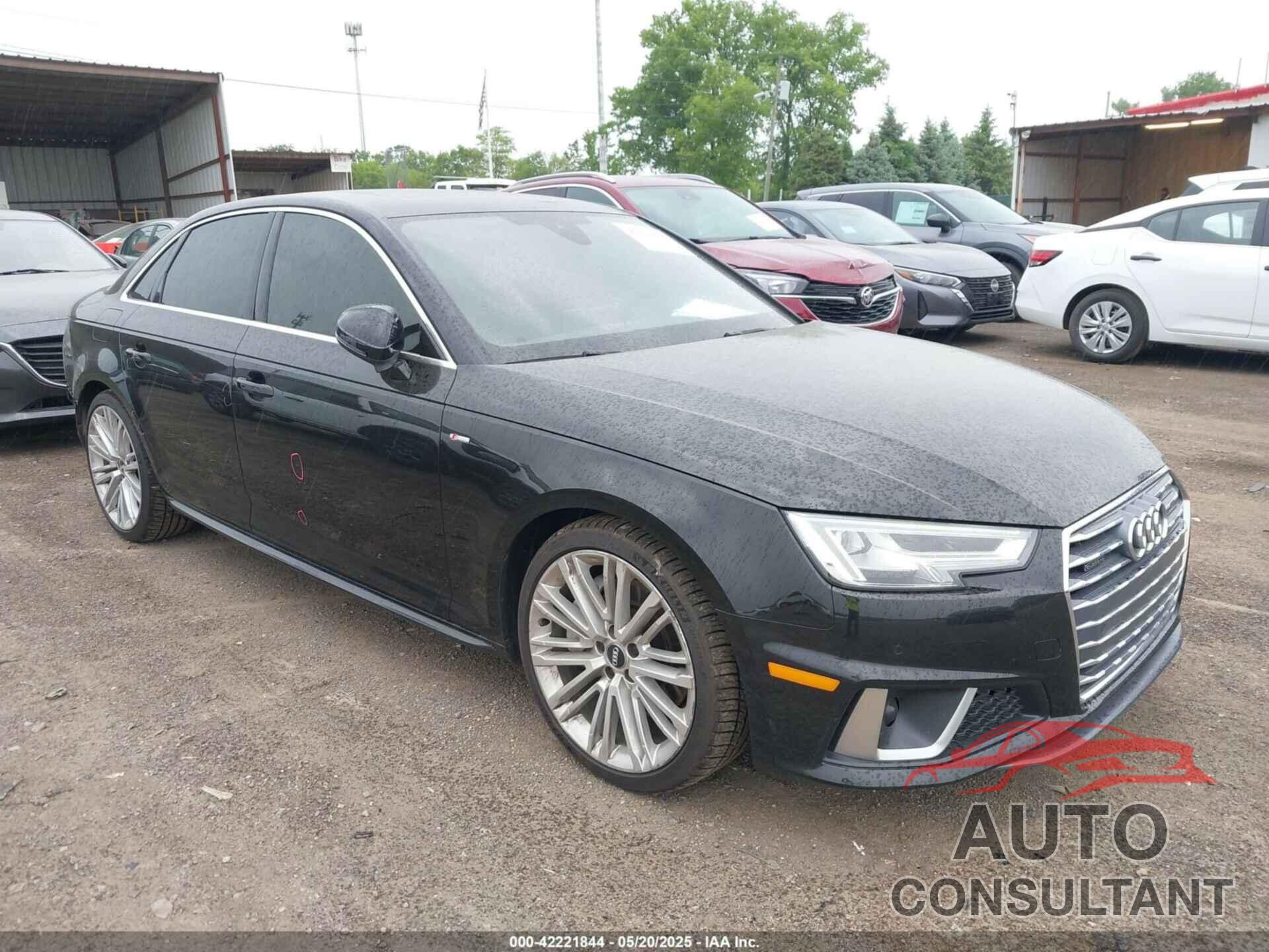 AUDI A4 2019 - WAUENAF40KA021383
