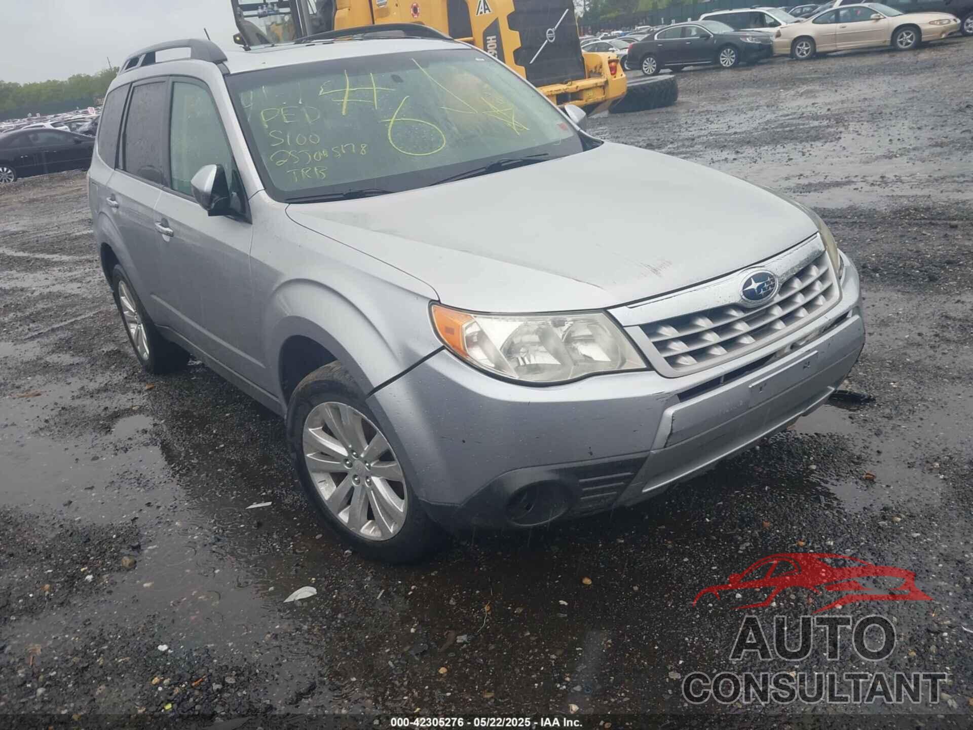 SUBARU FORESTER 2012 - JF2SHADCXCH468837