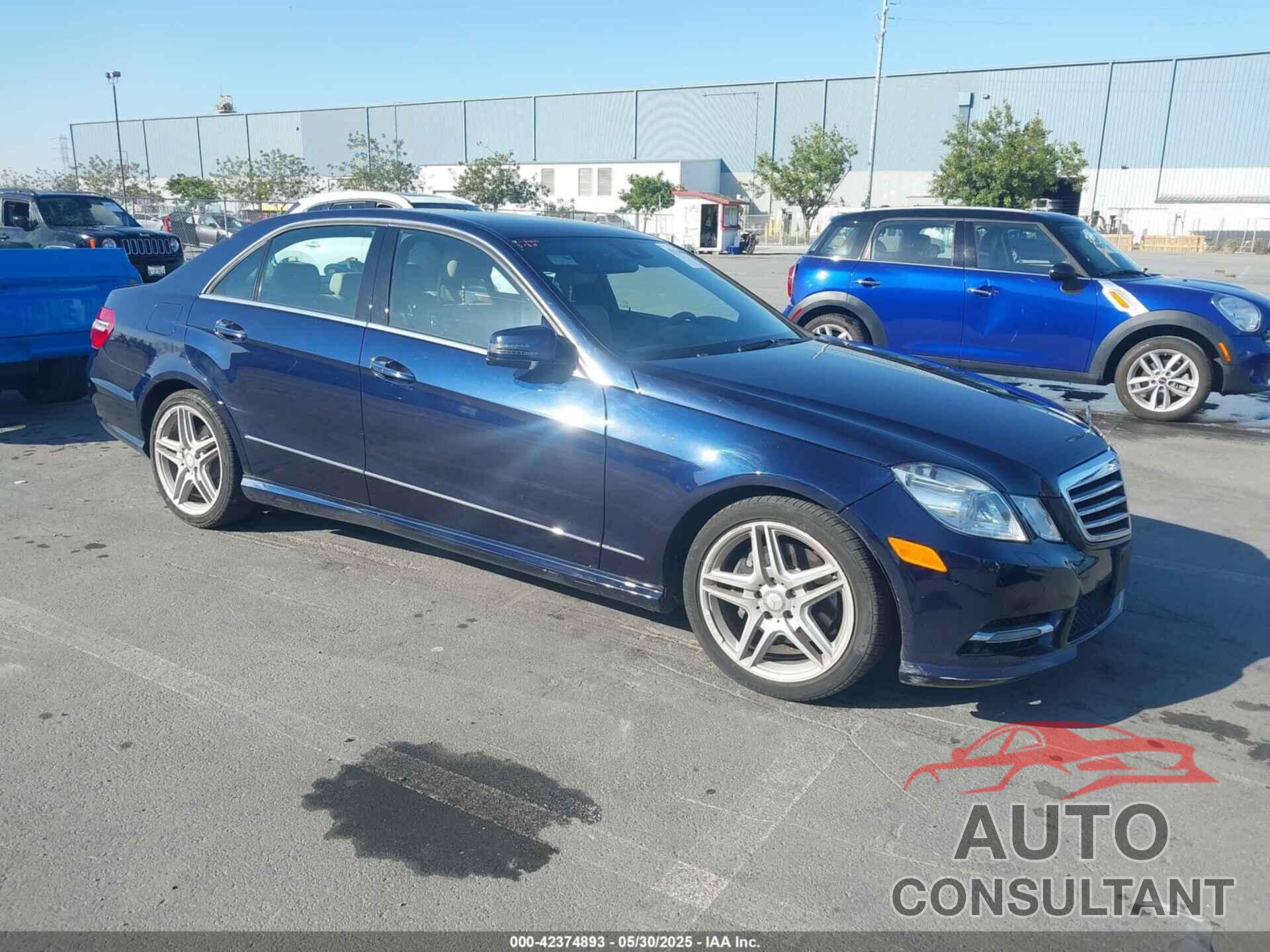 MERCEDES-BENZ E 350 2013 - WDDHF5KB2DA735663