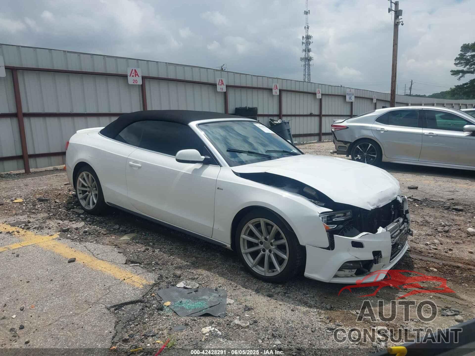 AUDI A5 2017 - WAUD2AFH7HN002046