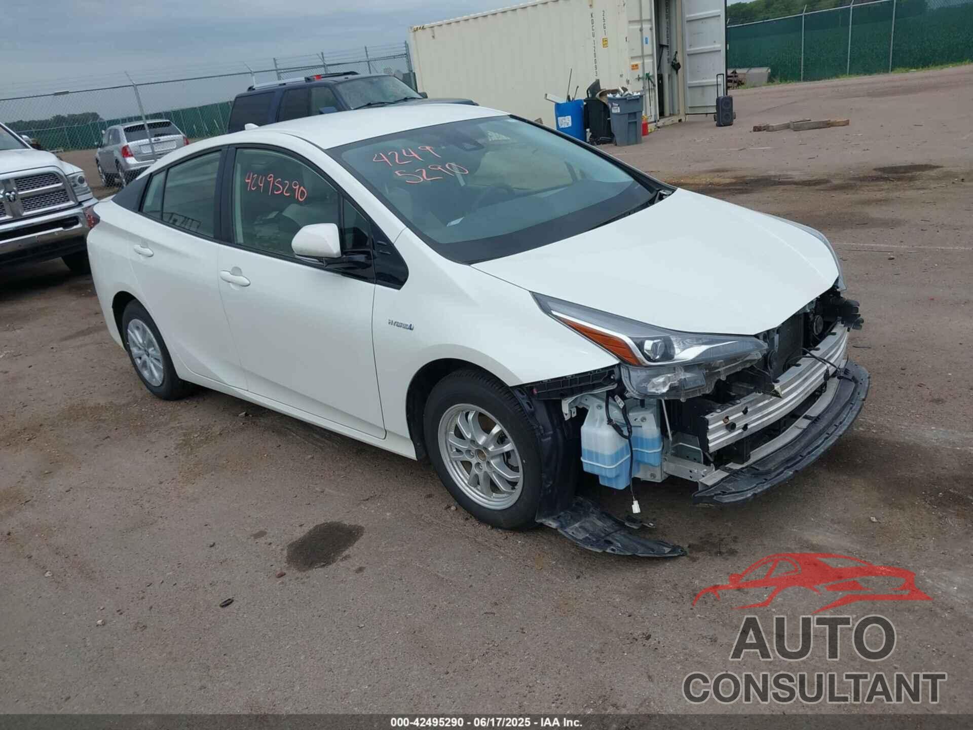 TOYOTA PRIUS 2019 - JTDKARFU7K3079057