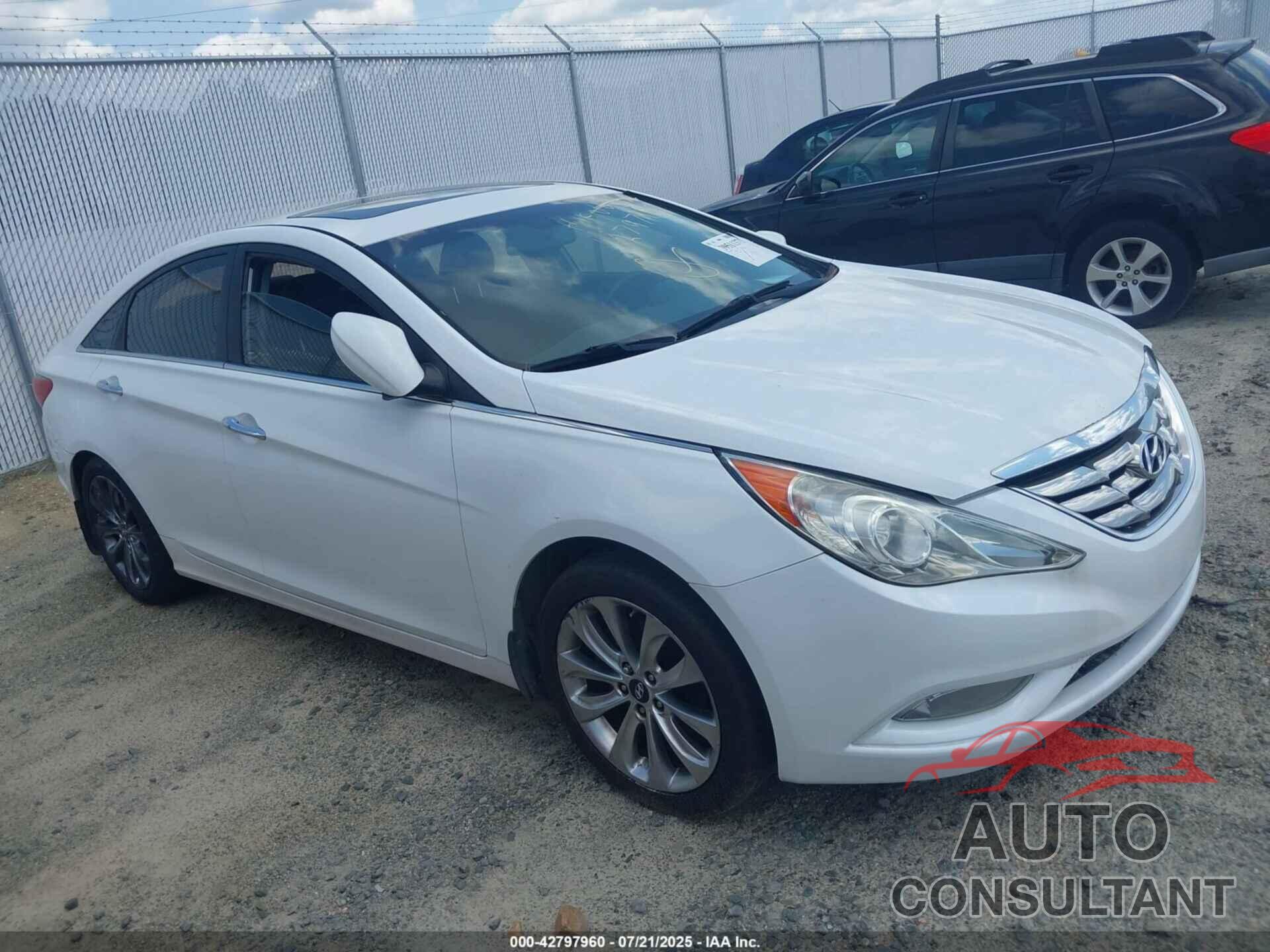 HYUNDAI SONATA 2012 - 5NPEC4AC1CH367462