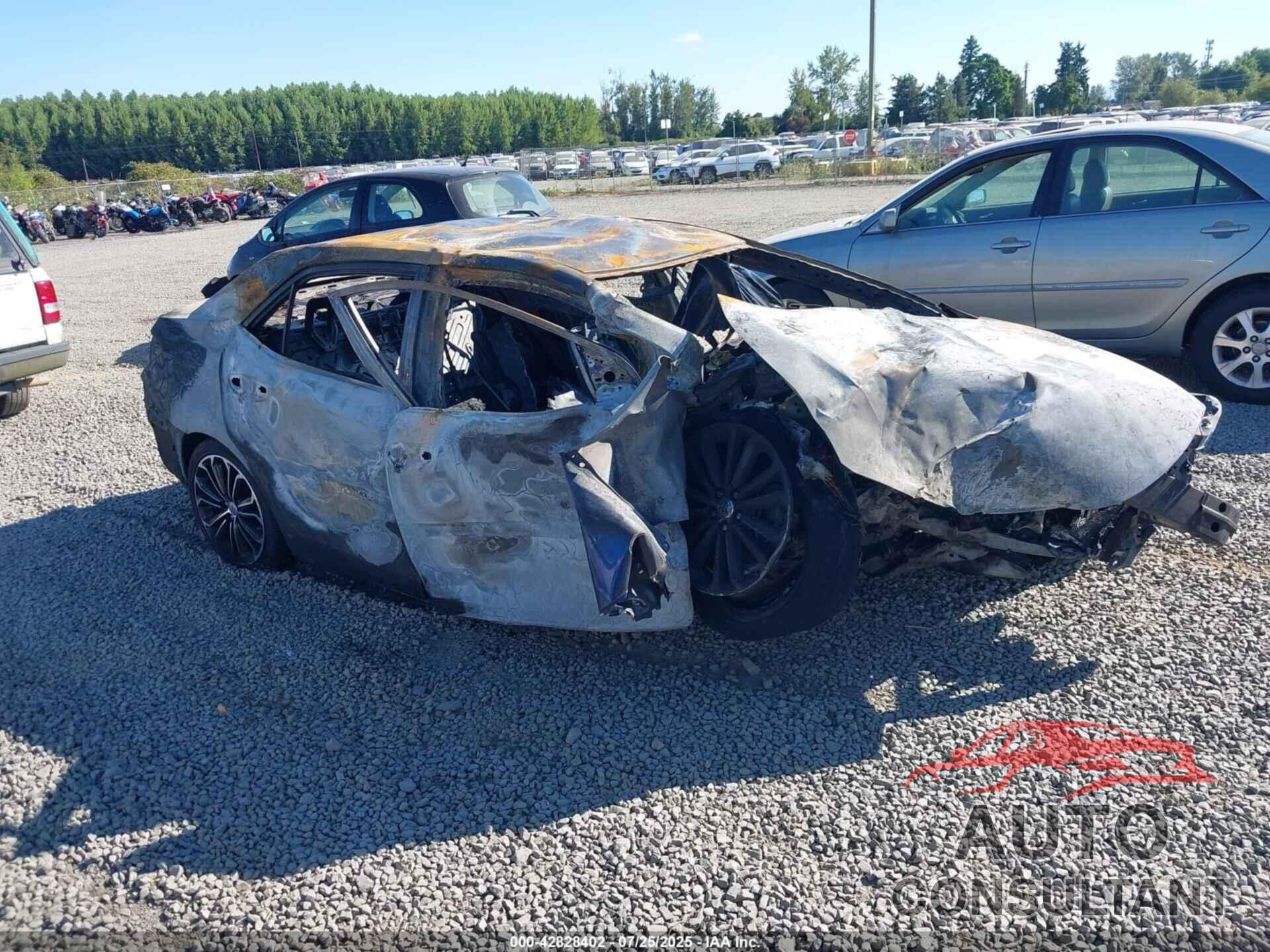 TOYOTA COROLLA 2016 - 2T1BURHEXGC621506
