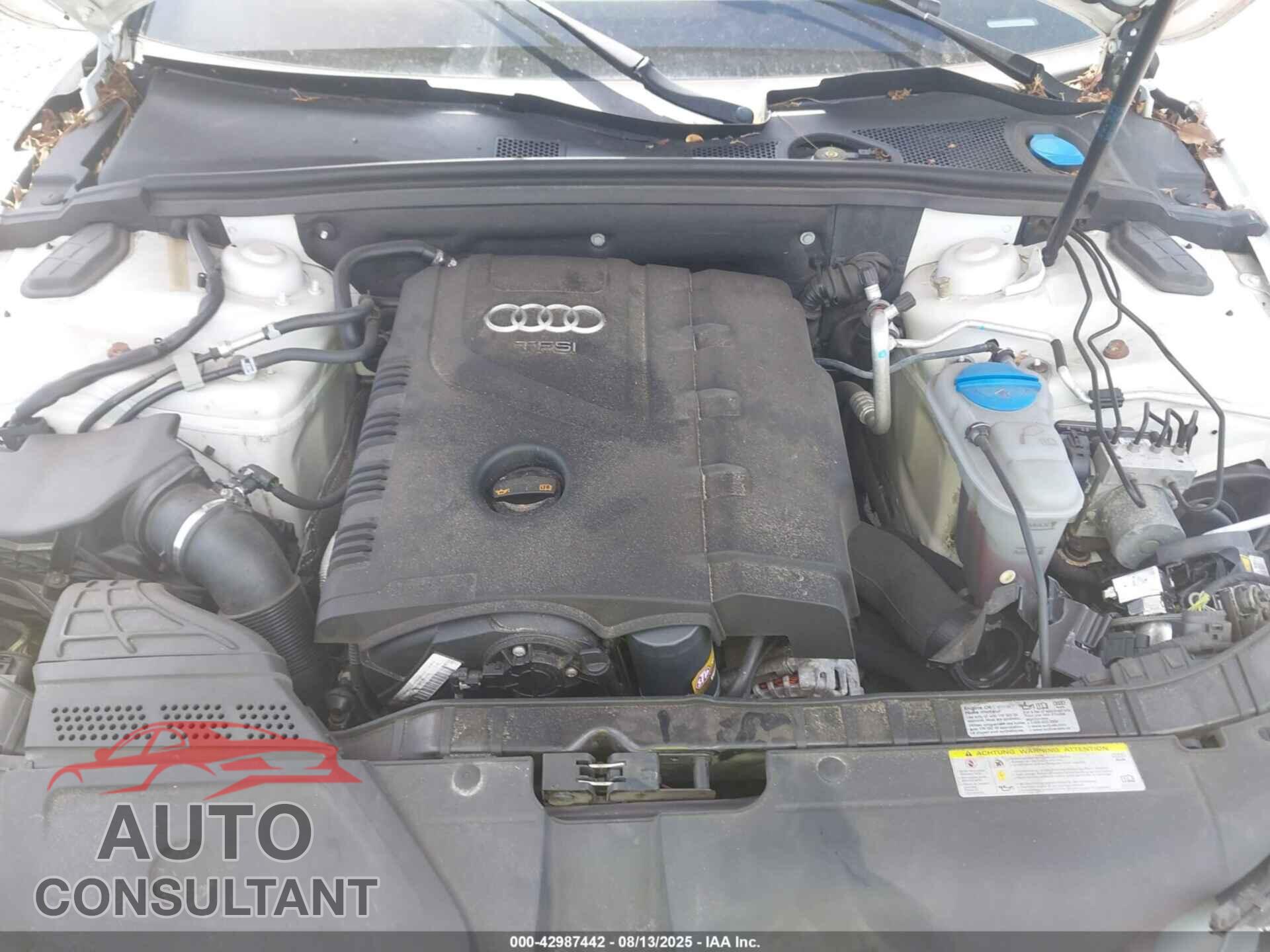 AUDI A4 2013 - WAUFFAFL5DN045294