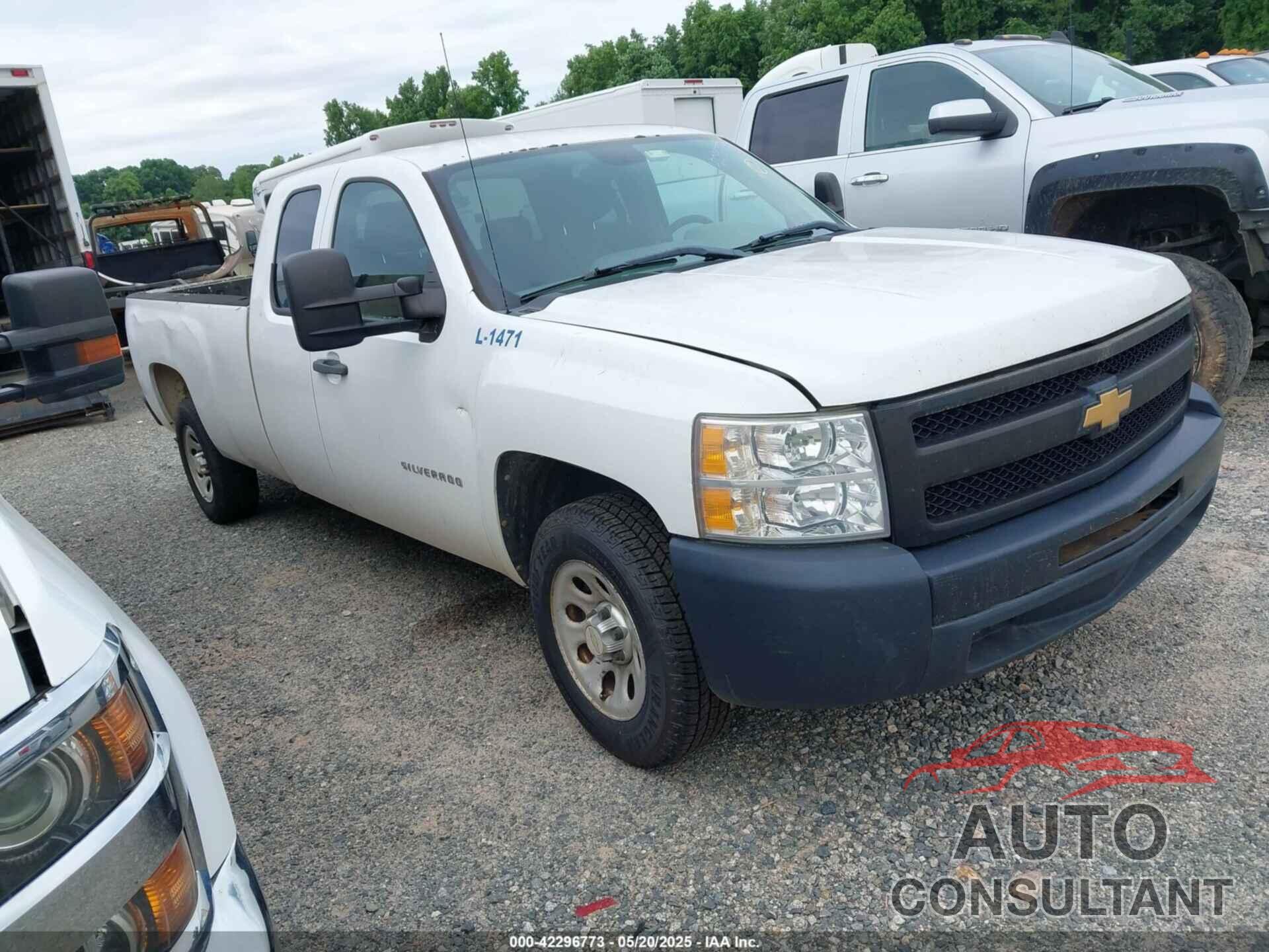 CHEVROLET SILVERADO 1500 2012 - 1GCRCPE04CZ117953