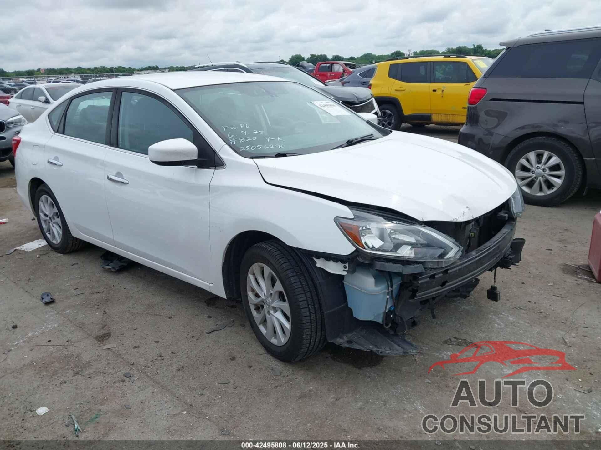 NISSAN SENTRA 2019 - 3N1AB7AP7KY283544