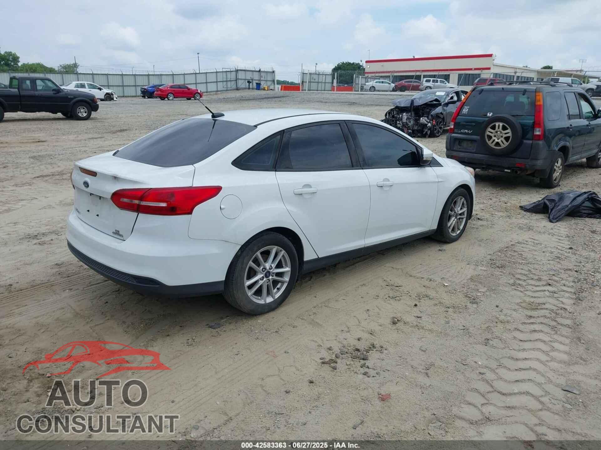 FORD FOCUS 2016 - 1FADP3F24GL340855
