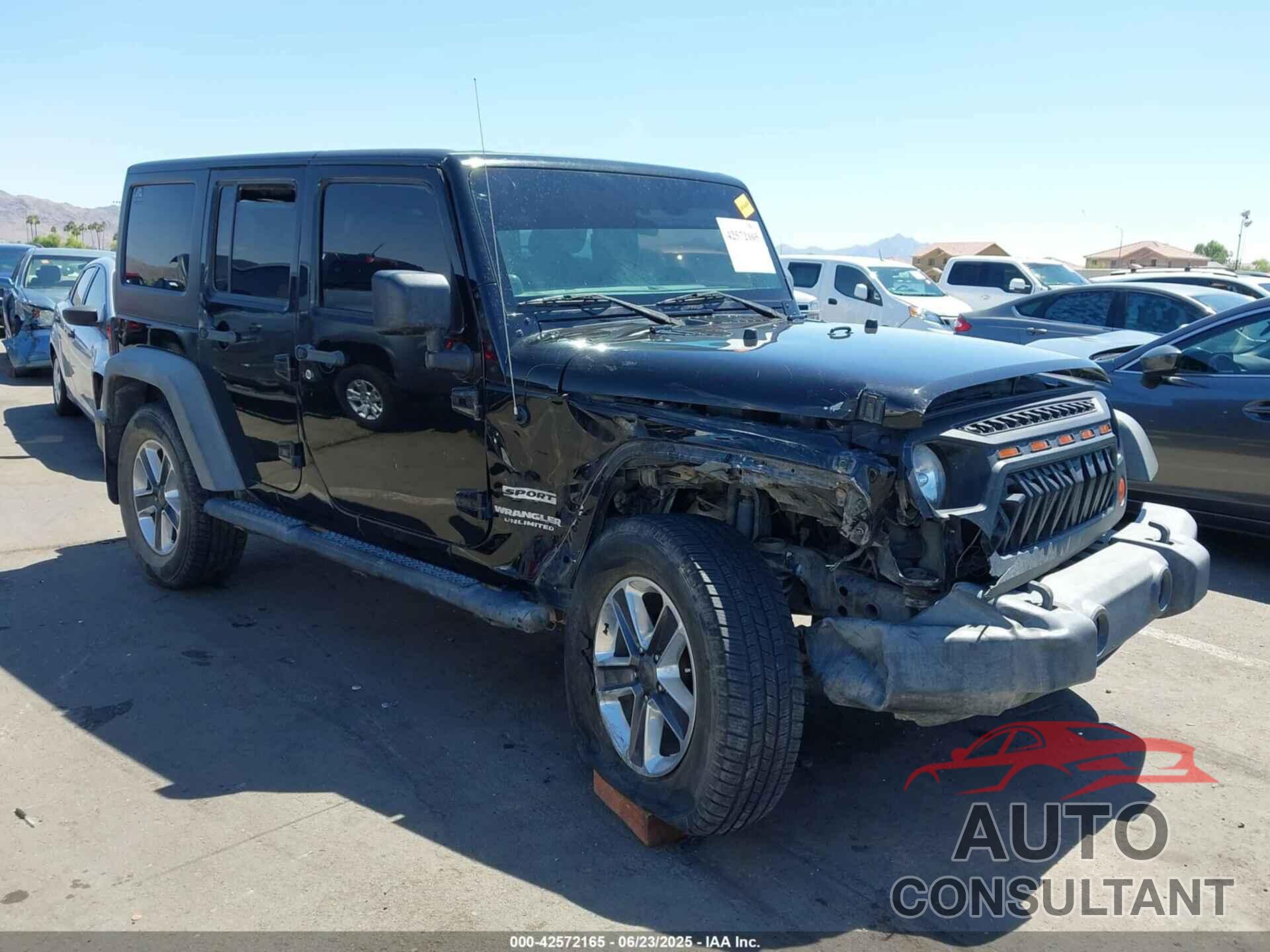 JEEP WRANGLER UNLIMITED 2012 - 1C4BJWDG3CL179668