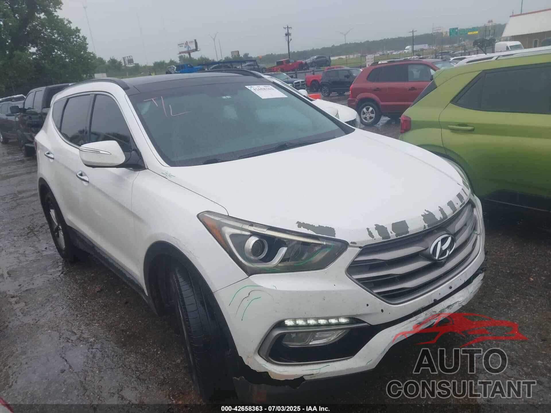 HYUNDAI SANTA FE SPORT 2017 - 5XYZUDLB6HG402112