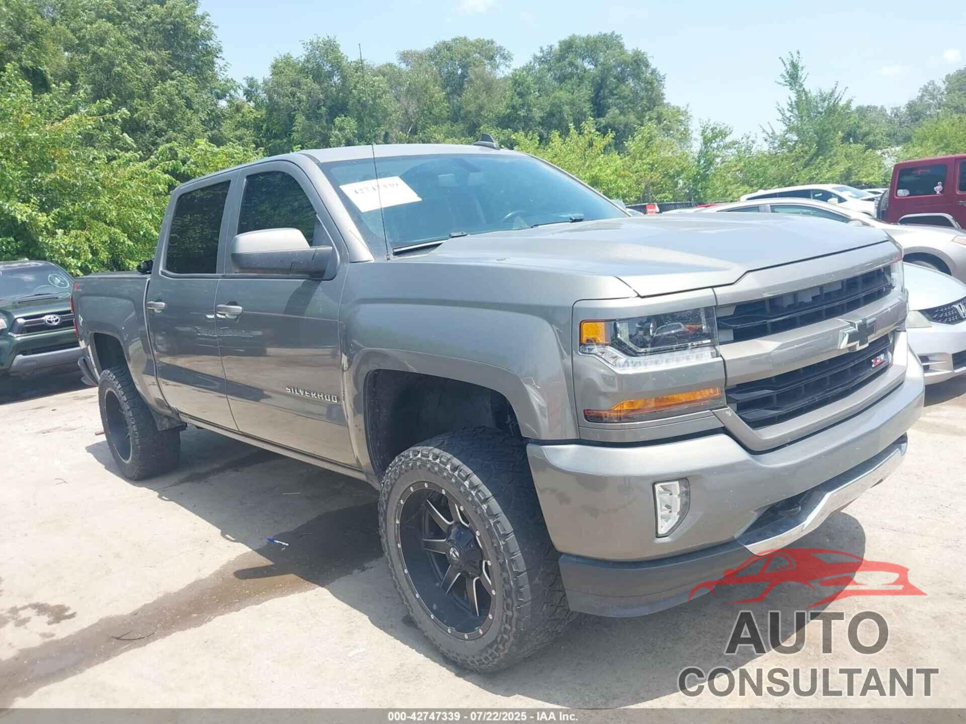 CHEVROLET SILVERADO 1500 2017 - 3GCUKREC3HG242629