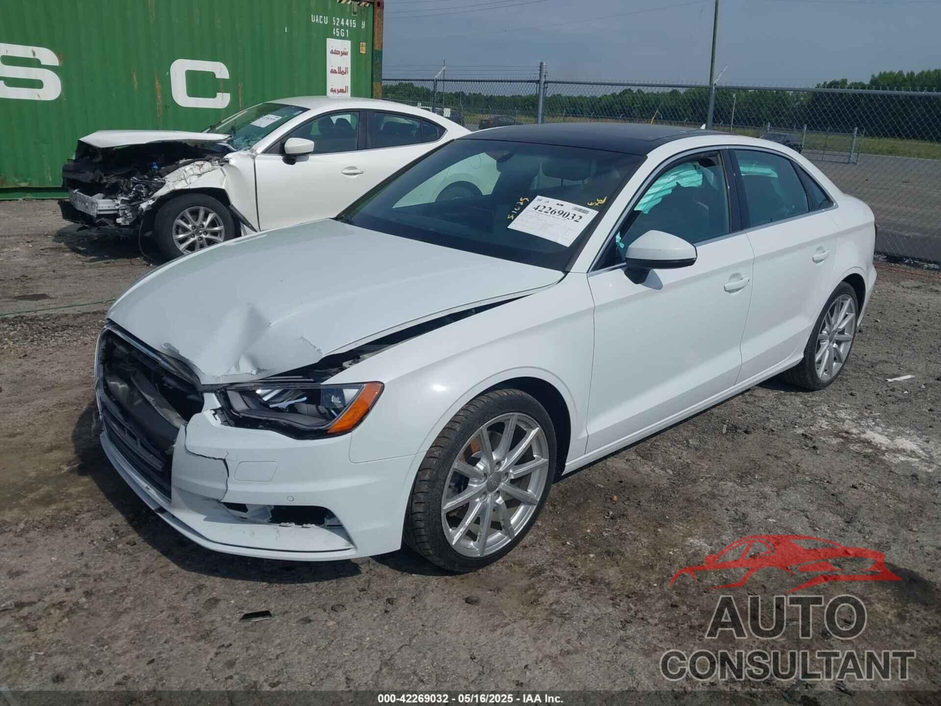 AUDI A3 2016 - WAUE8GFF1G1025221