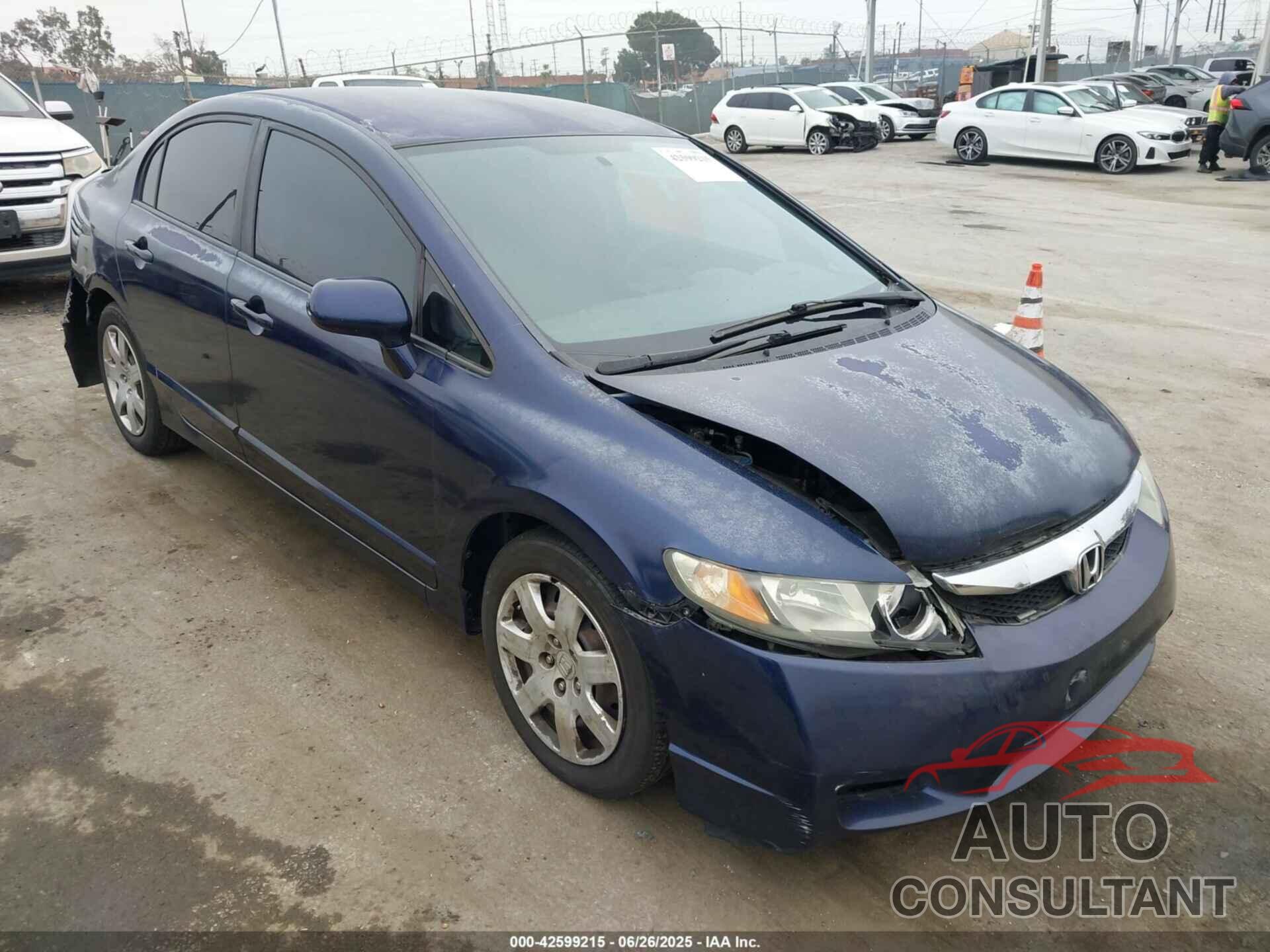 HONDA CIVIC 2010 - 2HGFA1F53AH588006