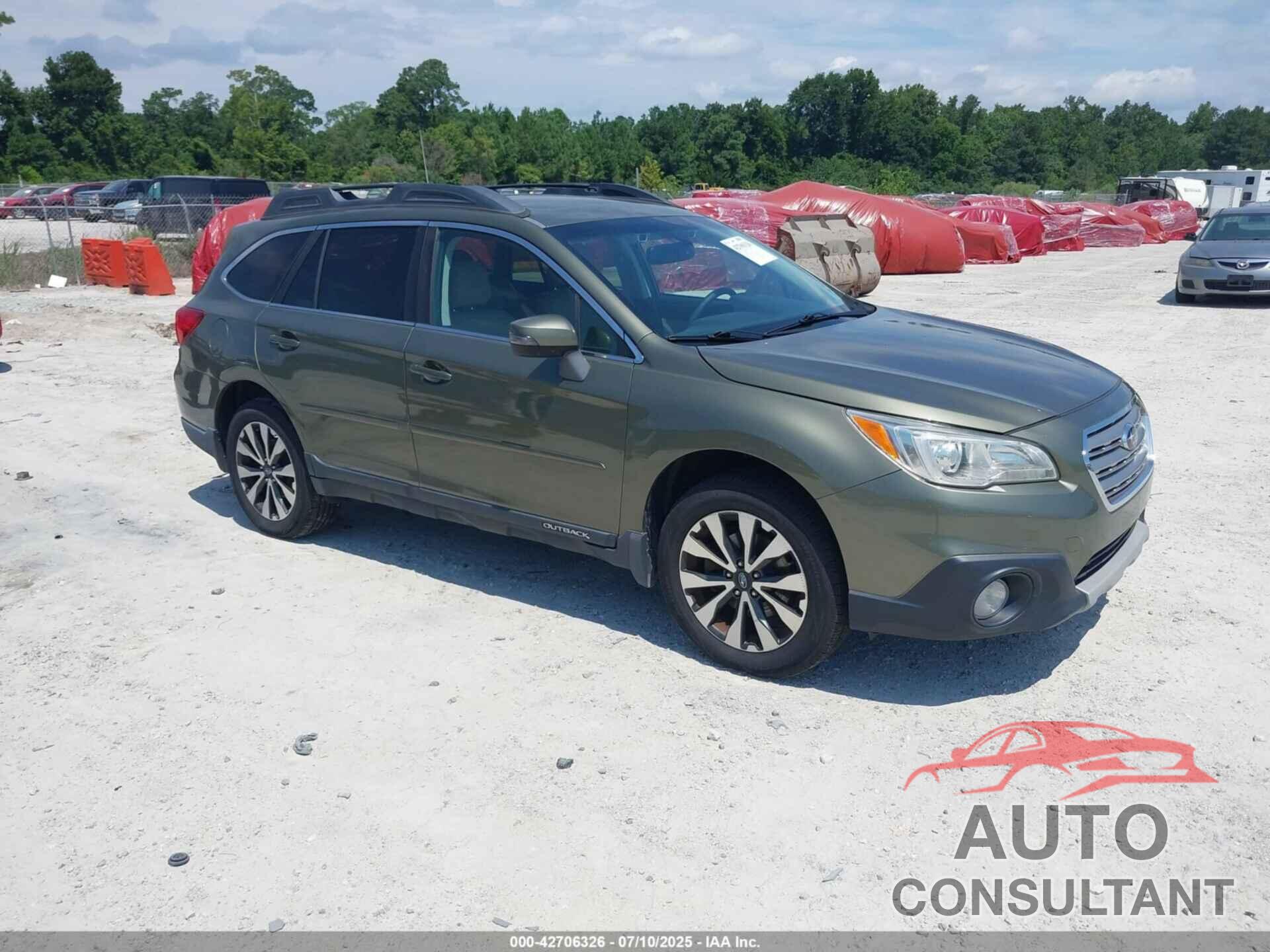 SUBARU OUTBACK 2015 - 4S4BSBNC2F3351450