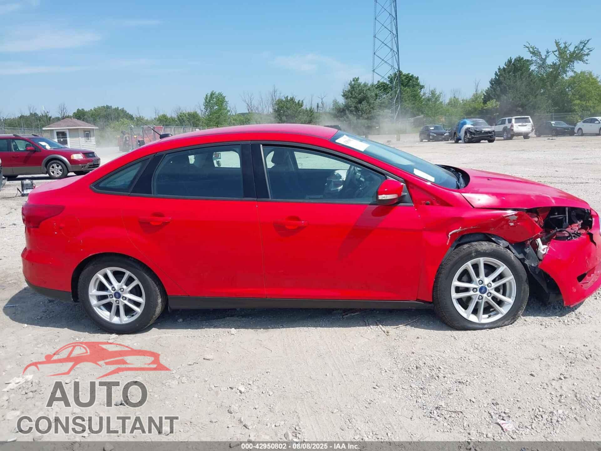 FORD FOCUS 2016 - 1FADP3F25GL397677
