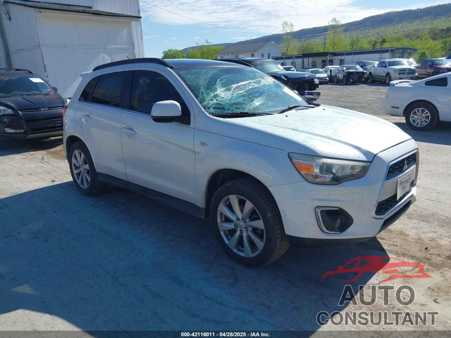 MITSUBISHI OUTLANDER SPORT 2013 - 4A4AR4AU0DE009284