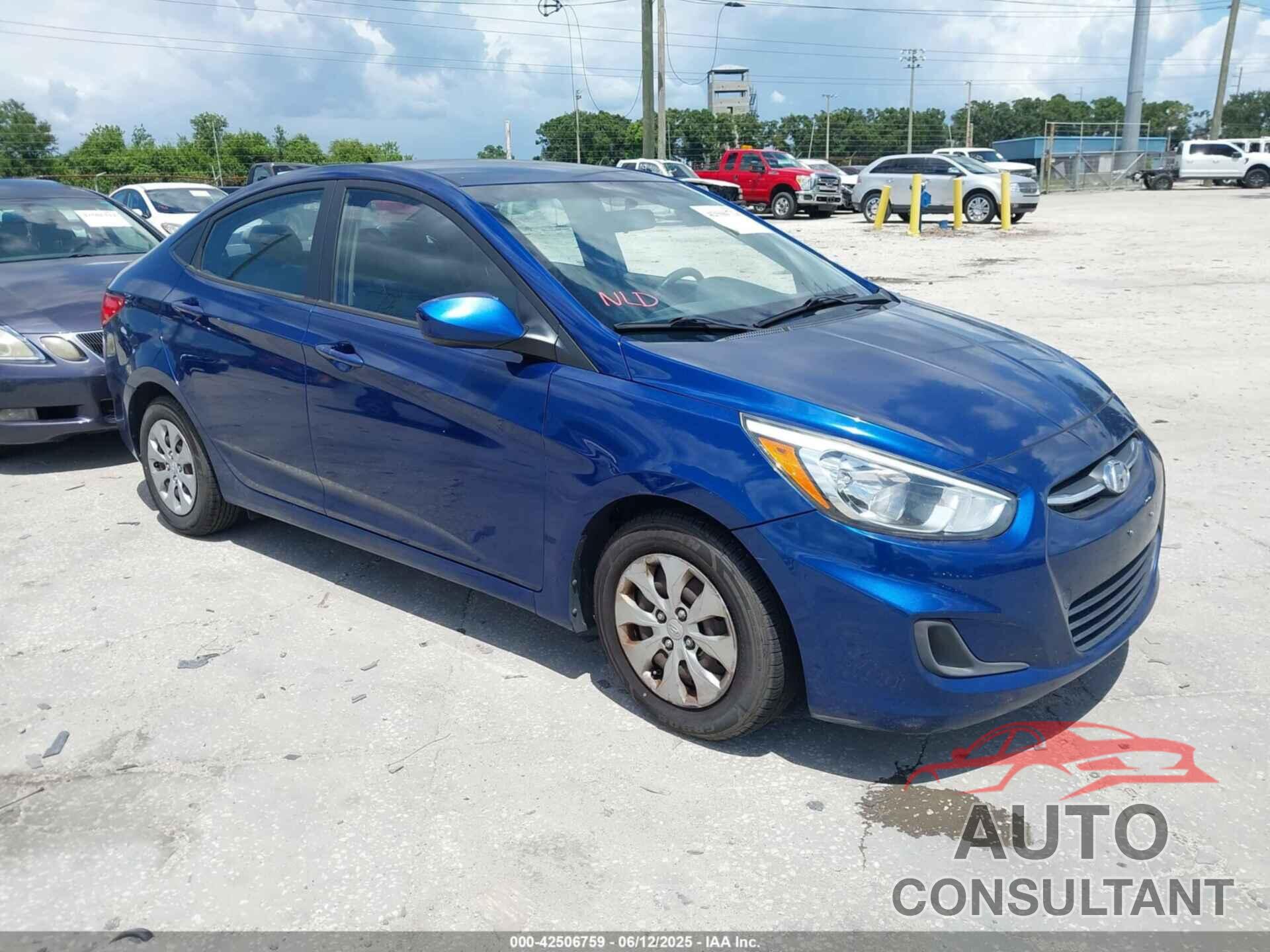 HYUNDAI ACCENT 2015 - KMHCT4AE5FU820657