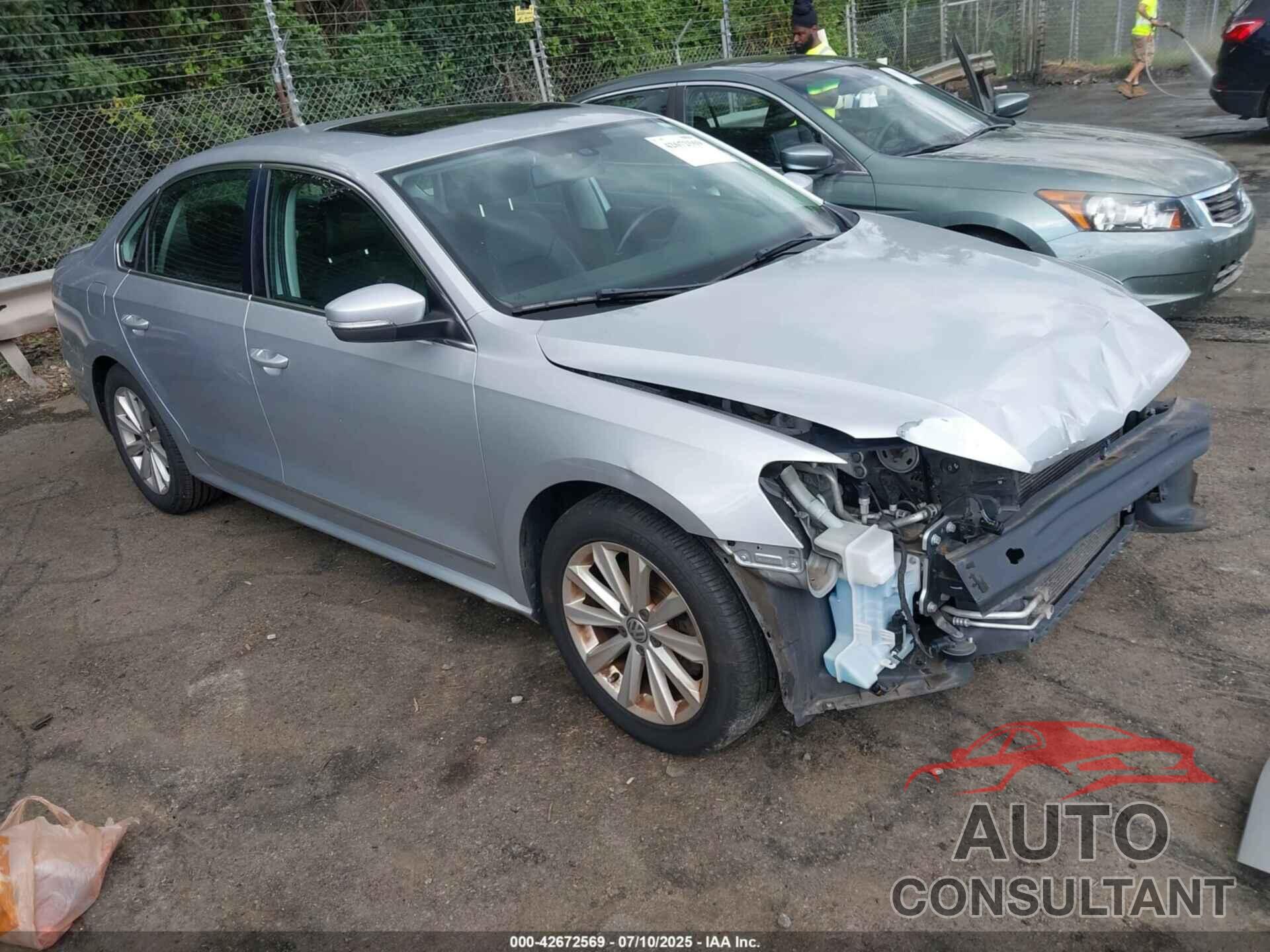 VOLKSWAGEN PASSAT 2013 - 1VWCP7A36DC131168