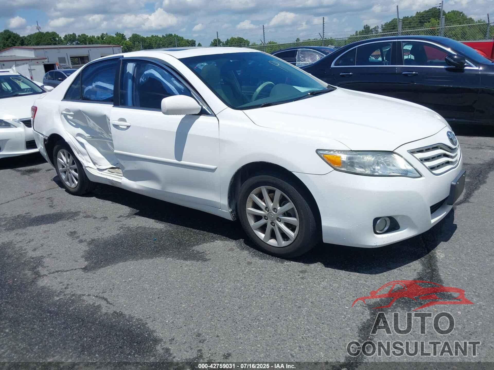 TOYOTA CAMRY 2011 - 4T1BF3EK6BU728514