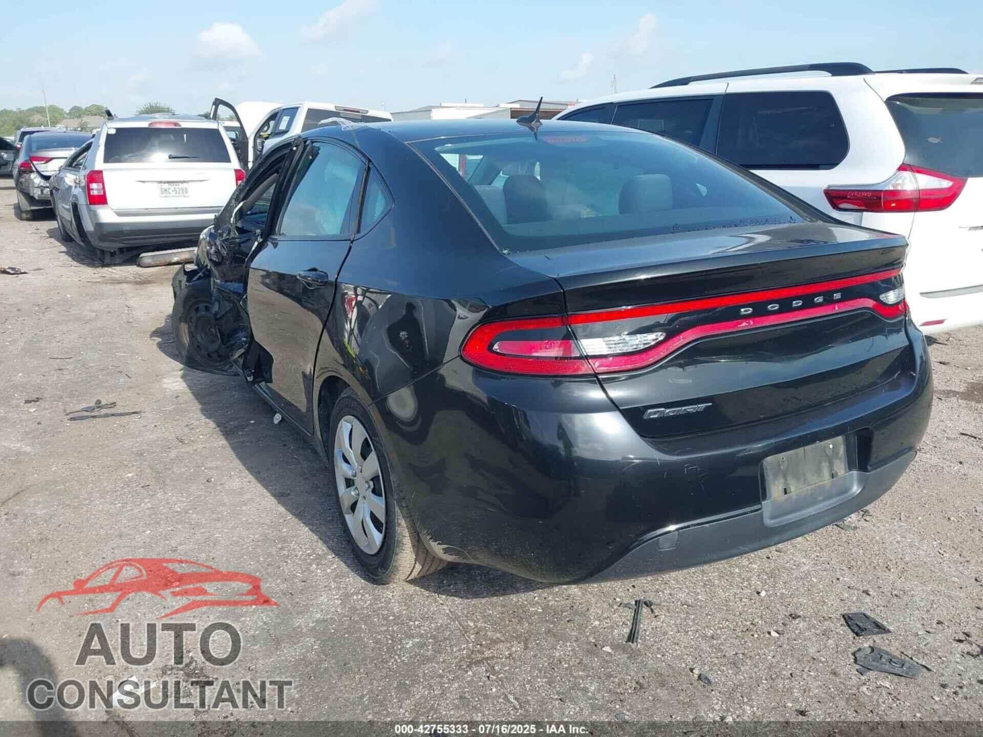 DODGE DART 2016 - 1C3CDFAA1GD683281