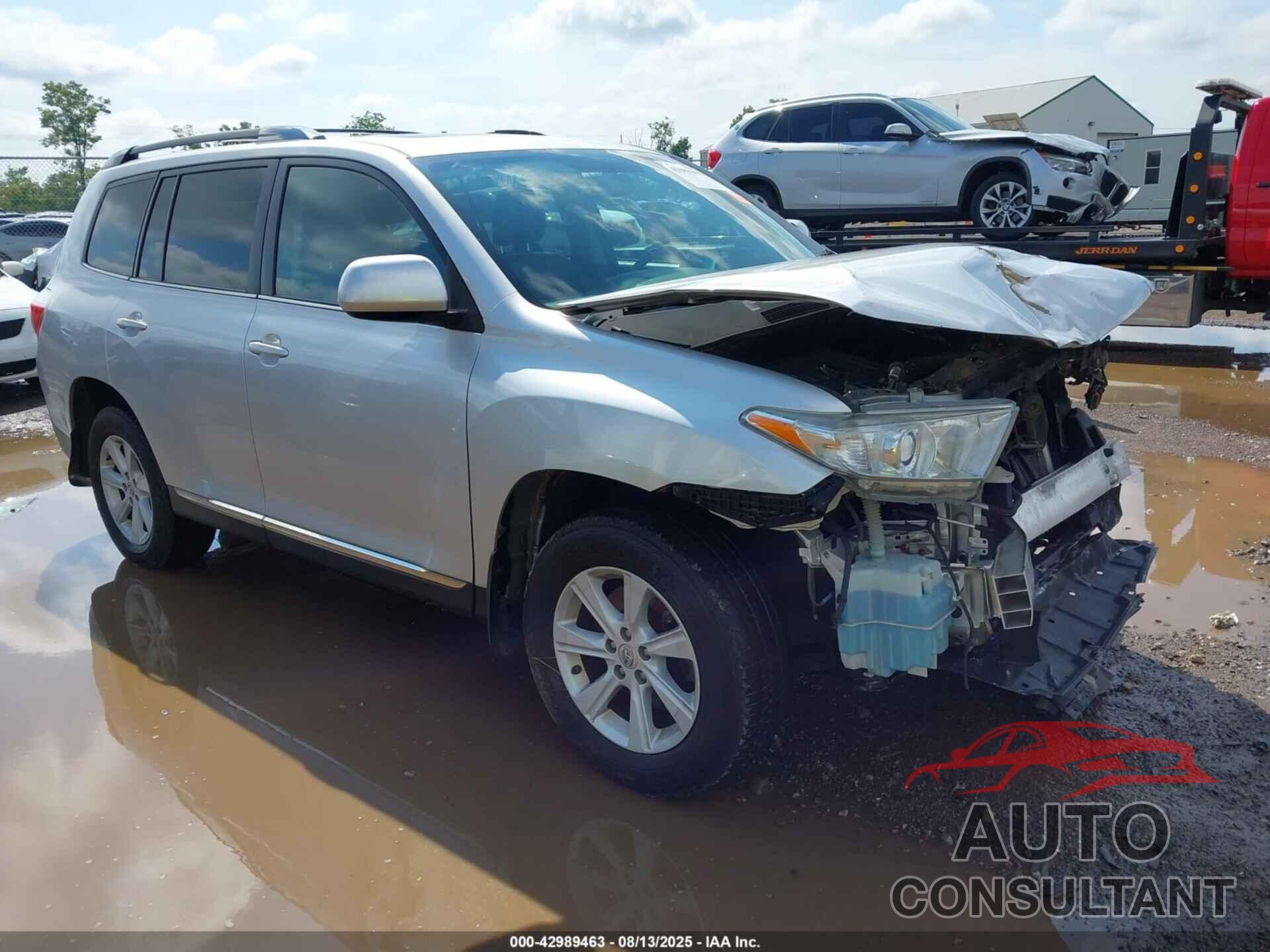 TOYOTA HIGHLANDER 2013 - 5TDBK3EH8DS252259