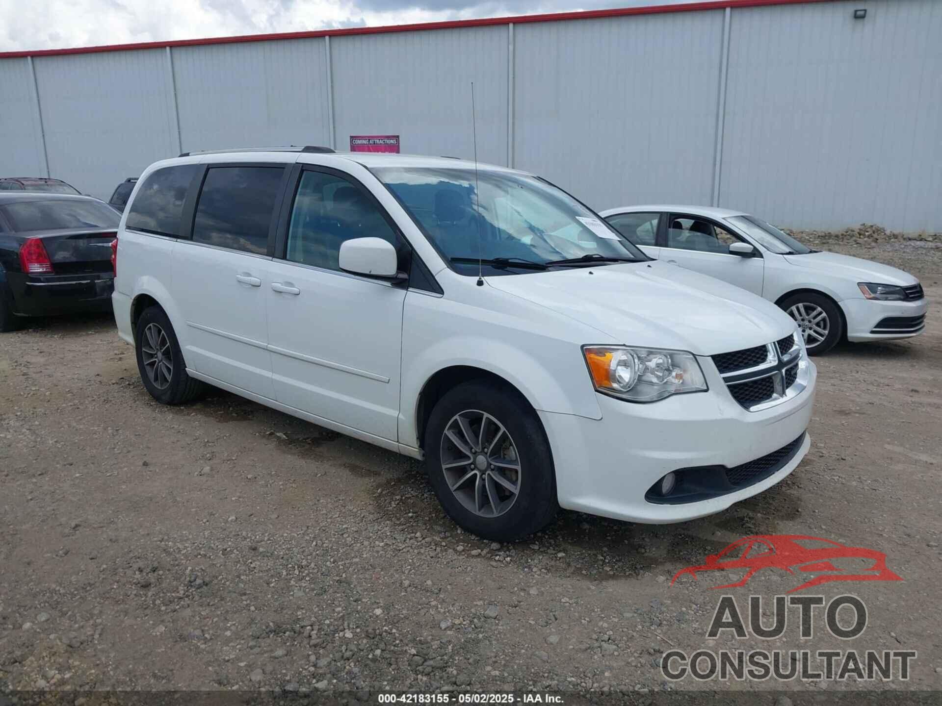 DODGE GRAND CARAVAN 2017 - 2C4RDGCG4HR742187