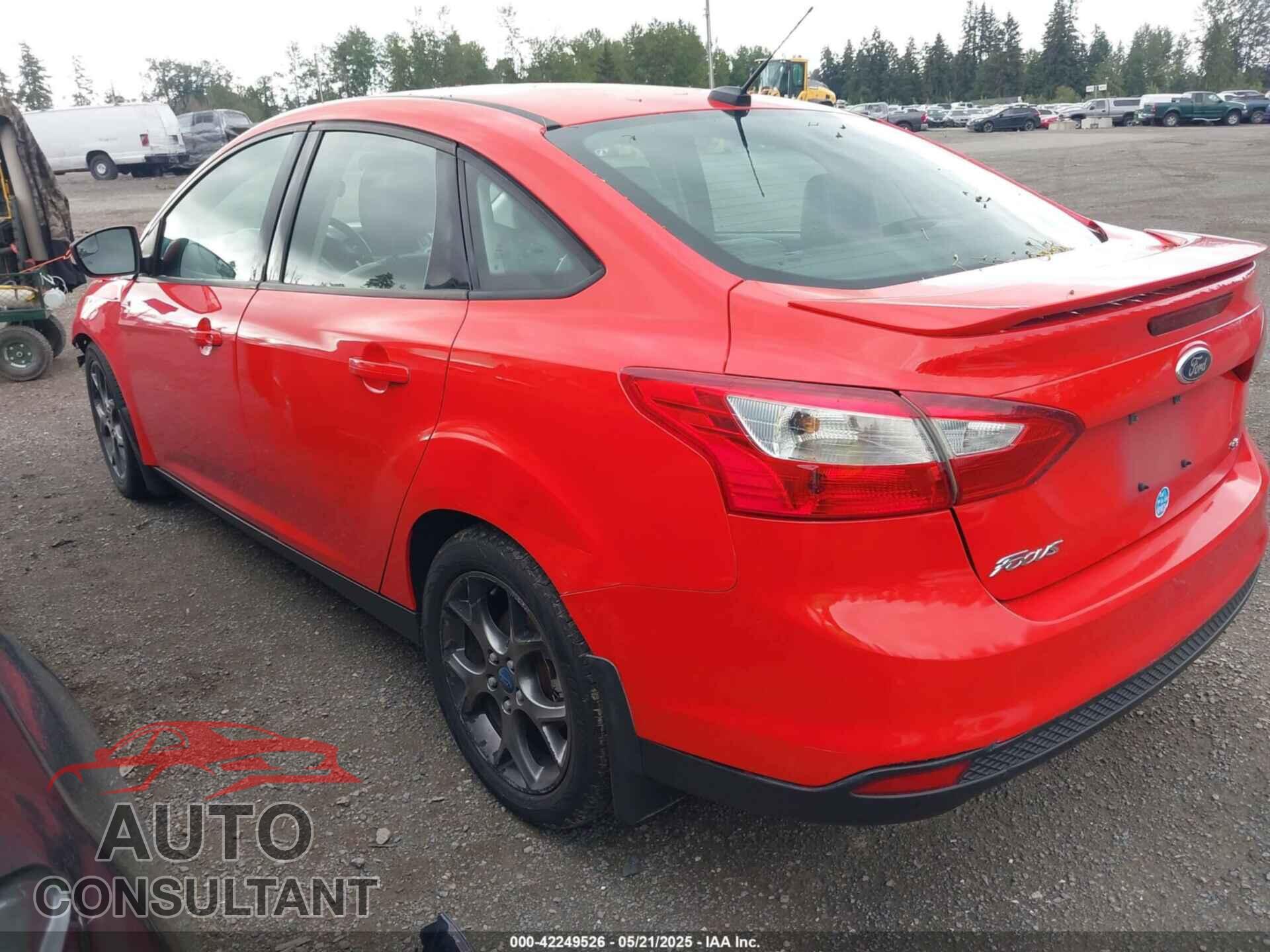 FORD FOCUS 2013 - 1FADP3F22DL164576
