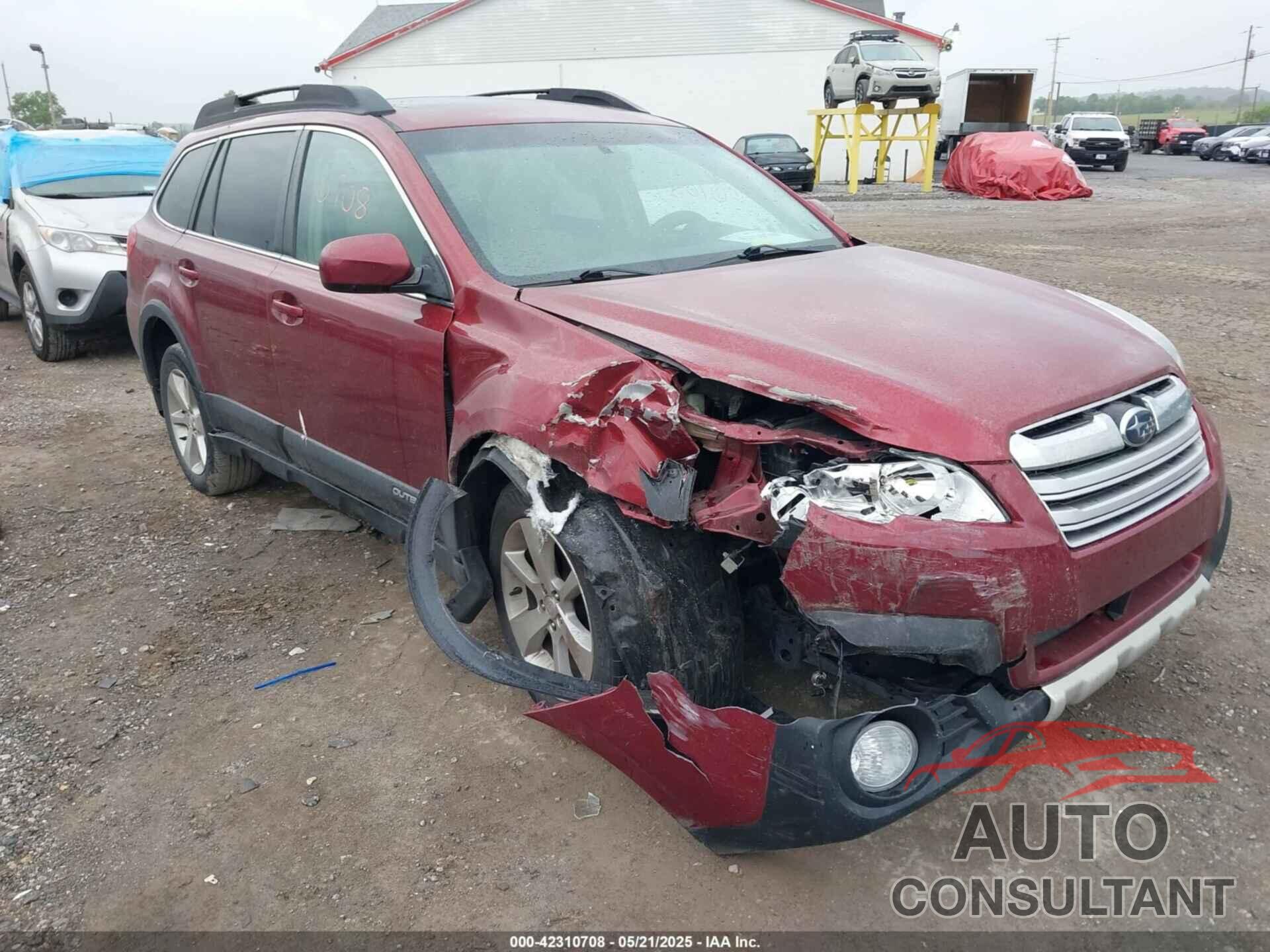 SUBARU OUTBACK 2014 - 4S4BRBLC4E3208321