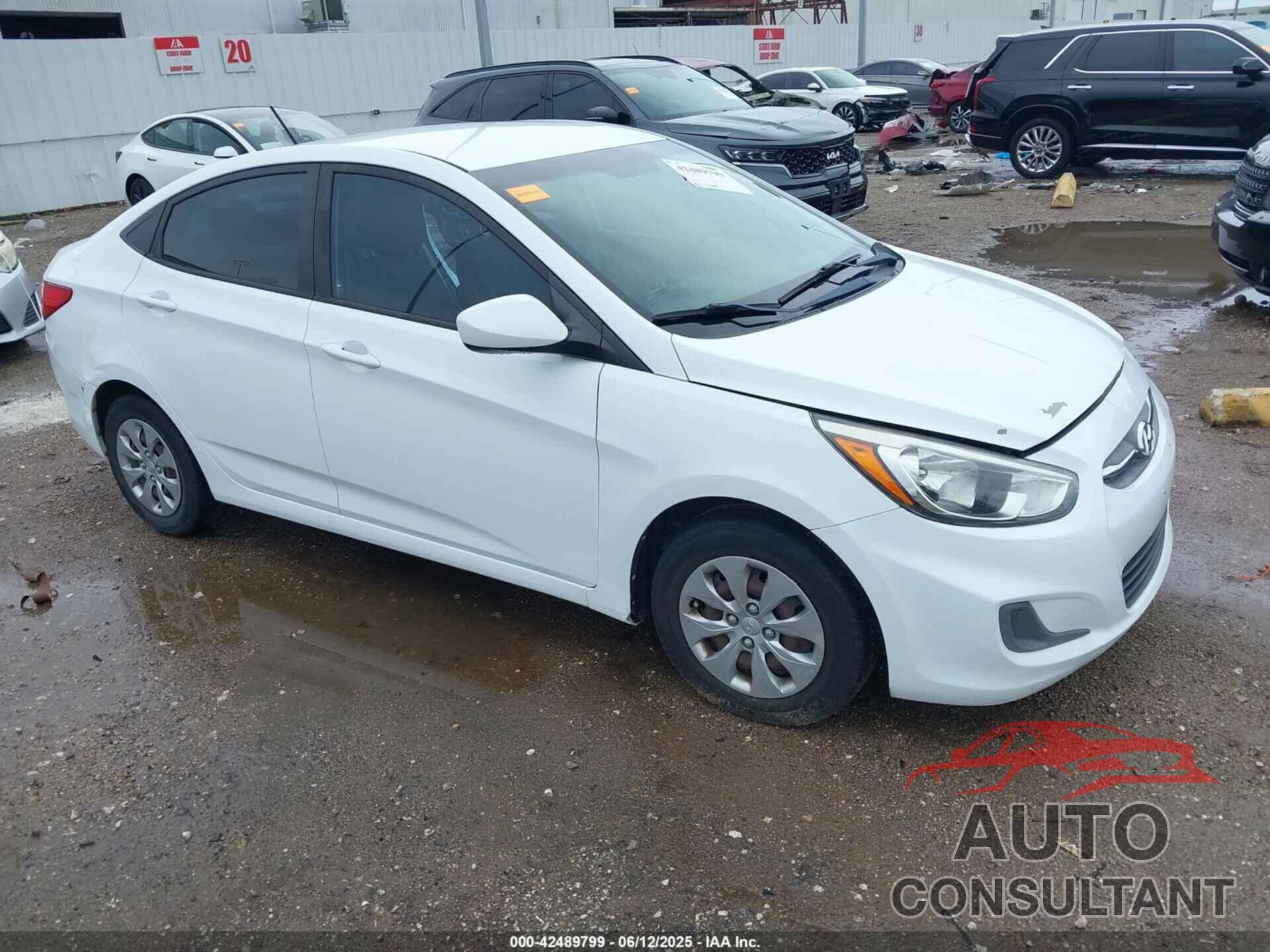 HYUNDAI ACCENT 2017 - KMHCT4AE6HU345104