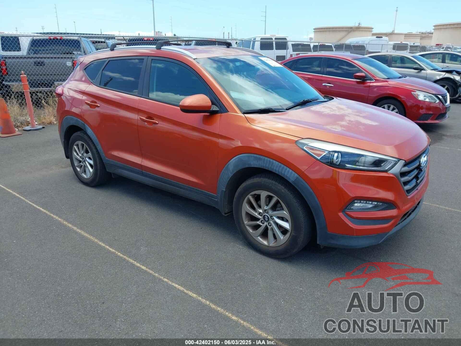 HYUNDAI TUCSON 2016 - KM8J33A44GU025545